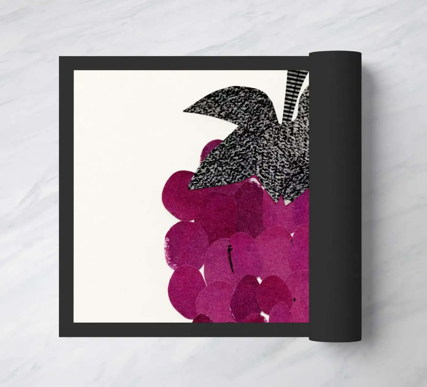 Druiven deurmat van Cassia Beck Collage