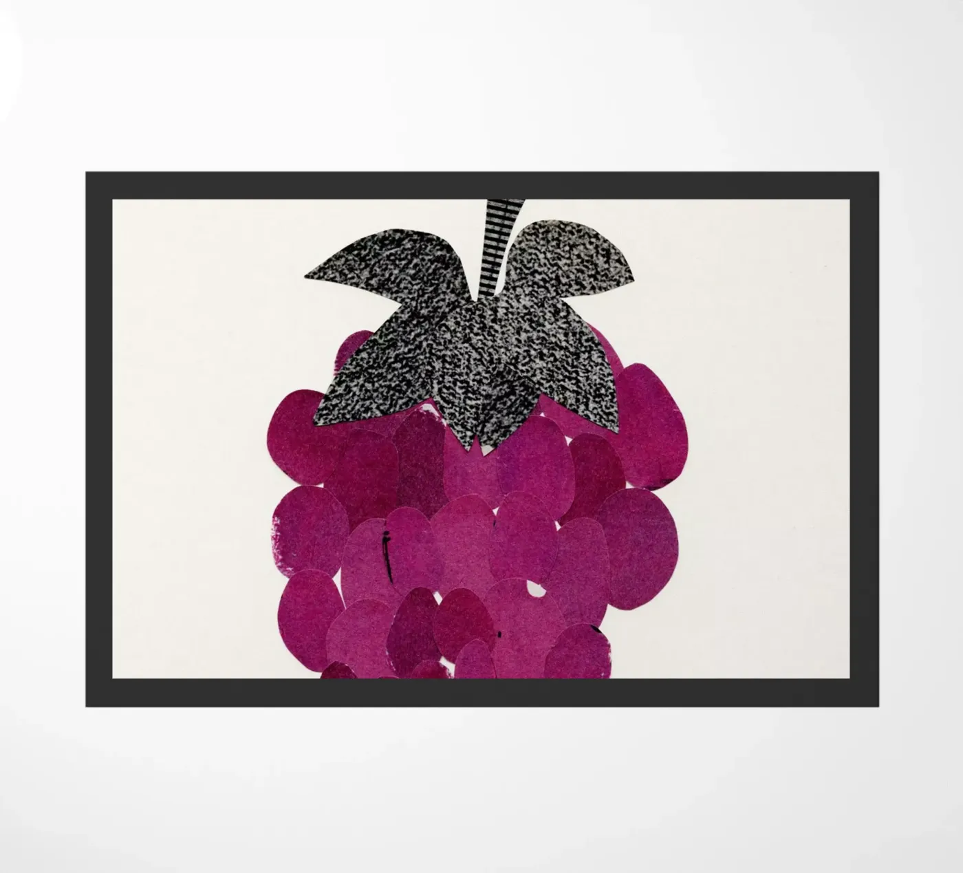 Druiven deurmat van Cassia Beck Collage