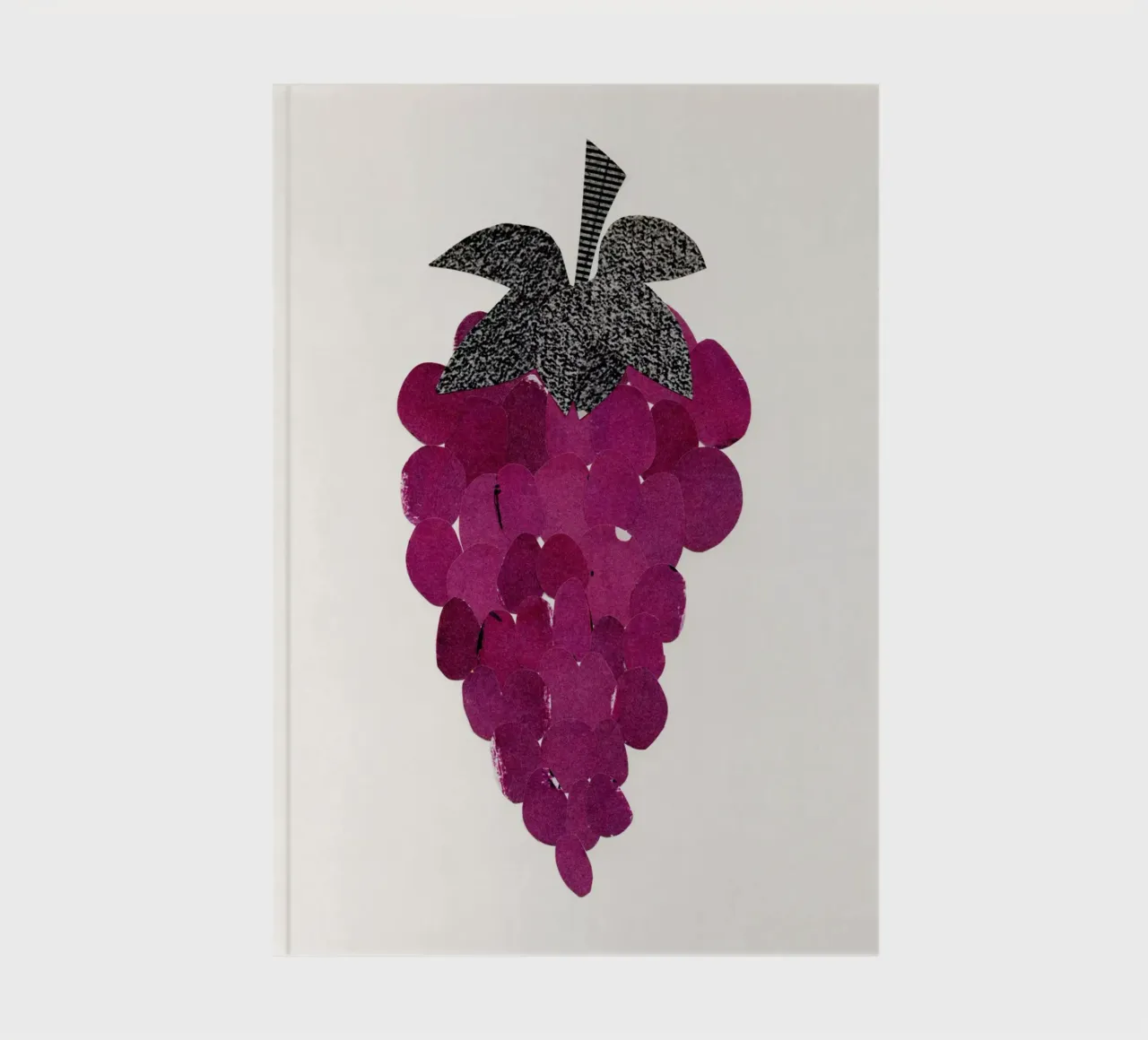 Uvas cuaderno de Cassia Beck Collage