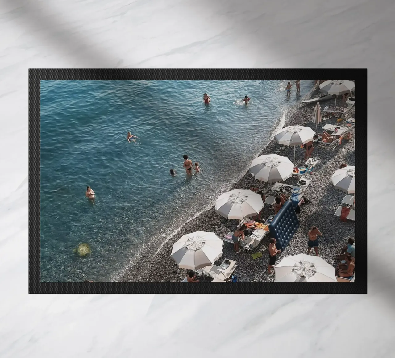 Amalfi Beach Scene zerbino da Les Meravelles