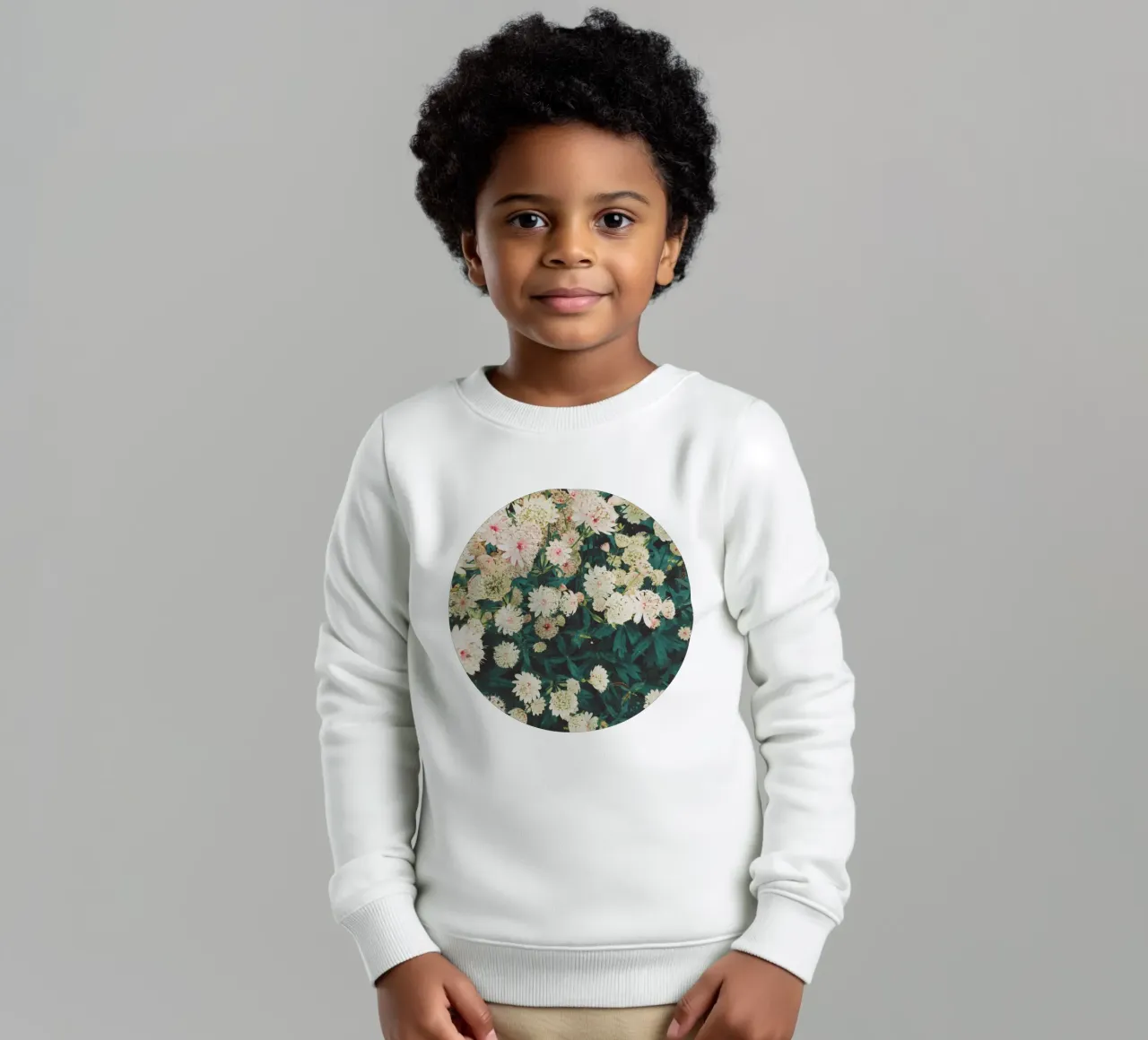 Fiori di pizzo felpa bambino da Cassia Beck Photography