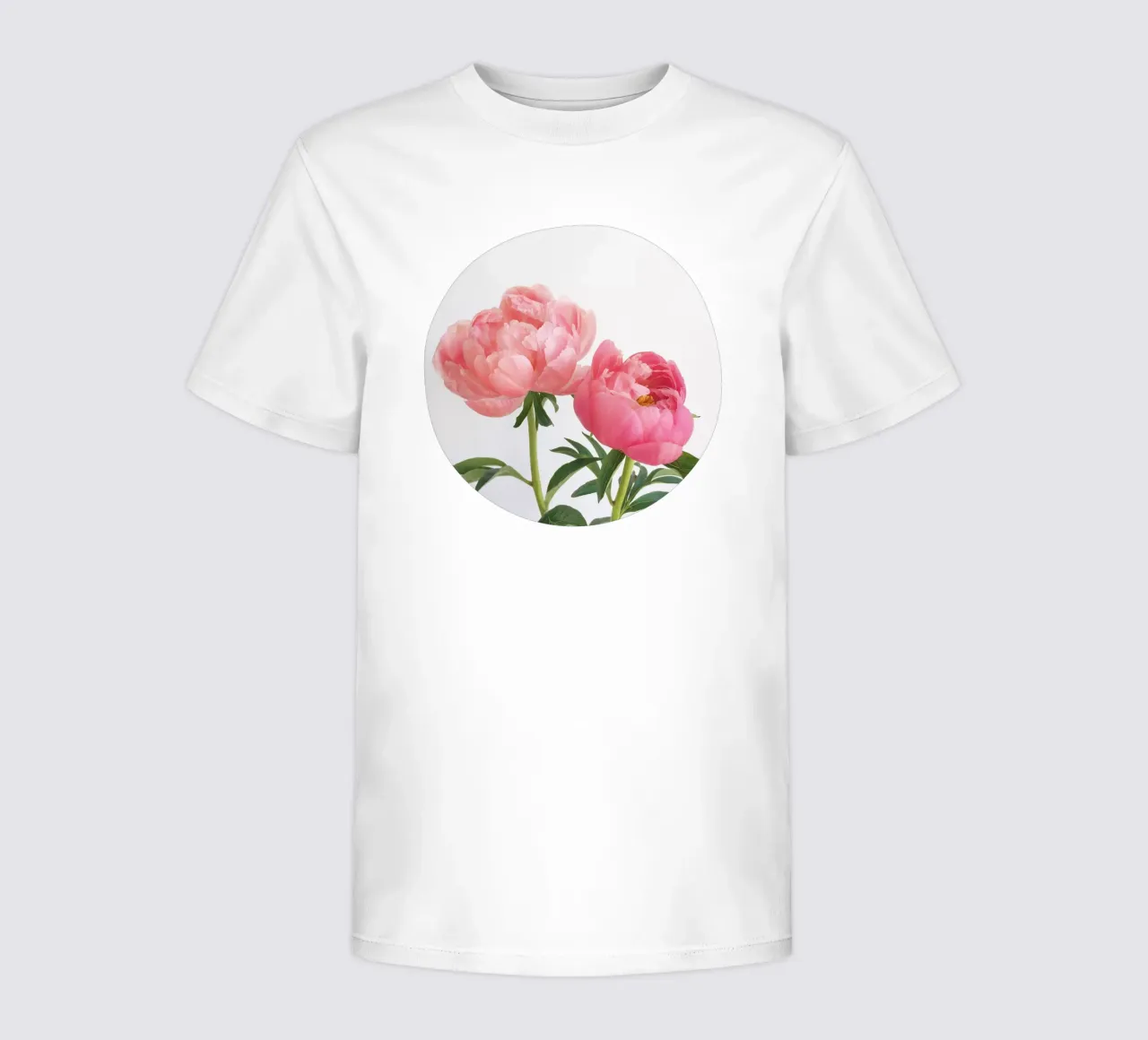 Peonies kids t-shirt by Cassia Beck Photography