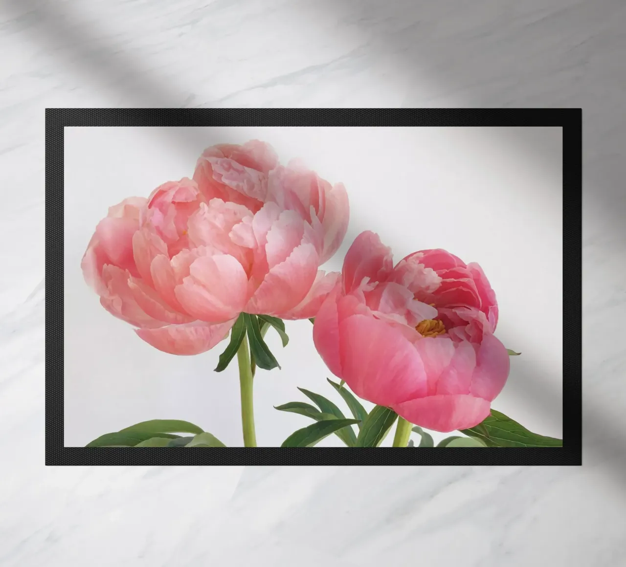 Pioenen deurmat van Cassia Beck Photography