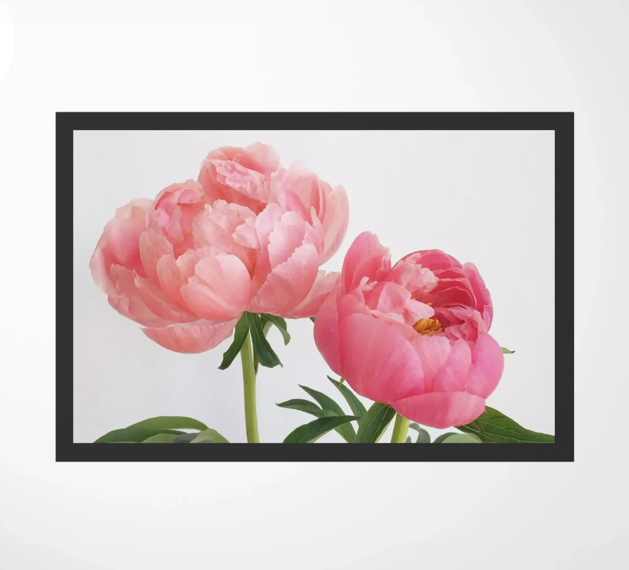 Pioenen deurmat van Cassia Beck Photography