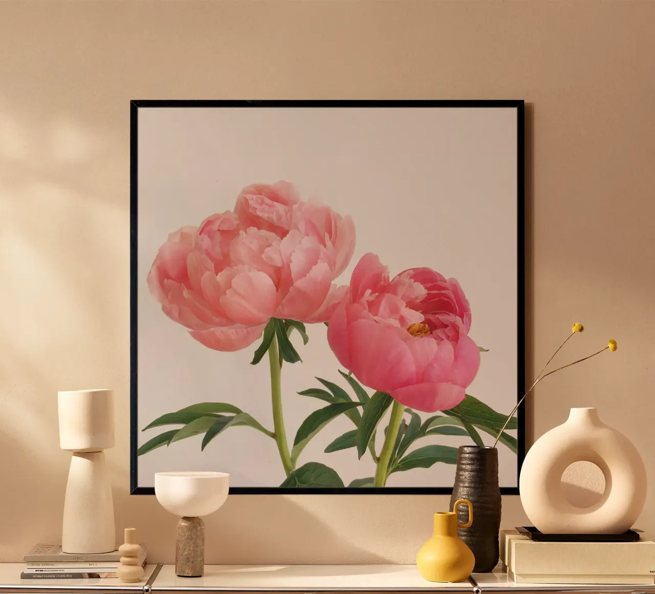 Peonies poster by Cassia Beck Photography