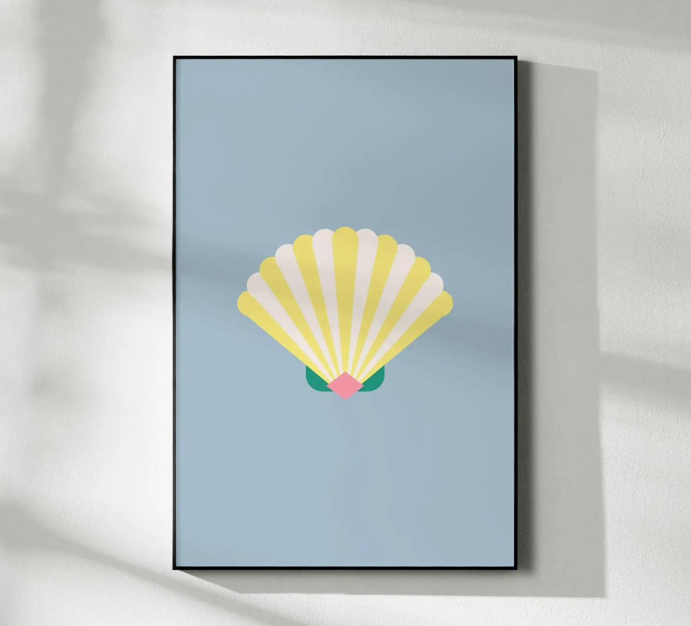 Shell Blue plexiglas de janamossmann