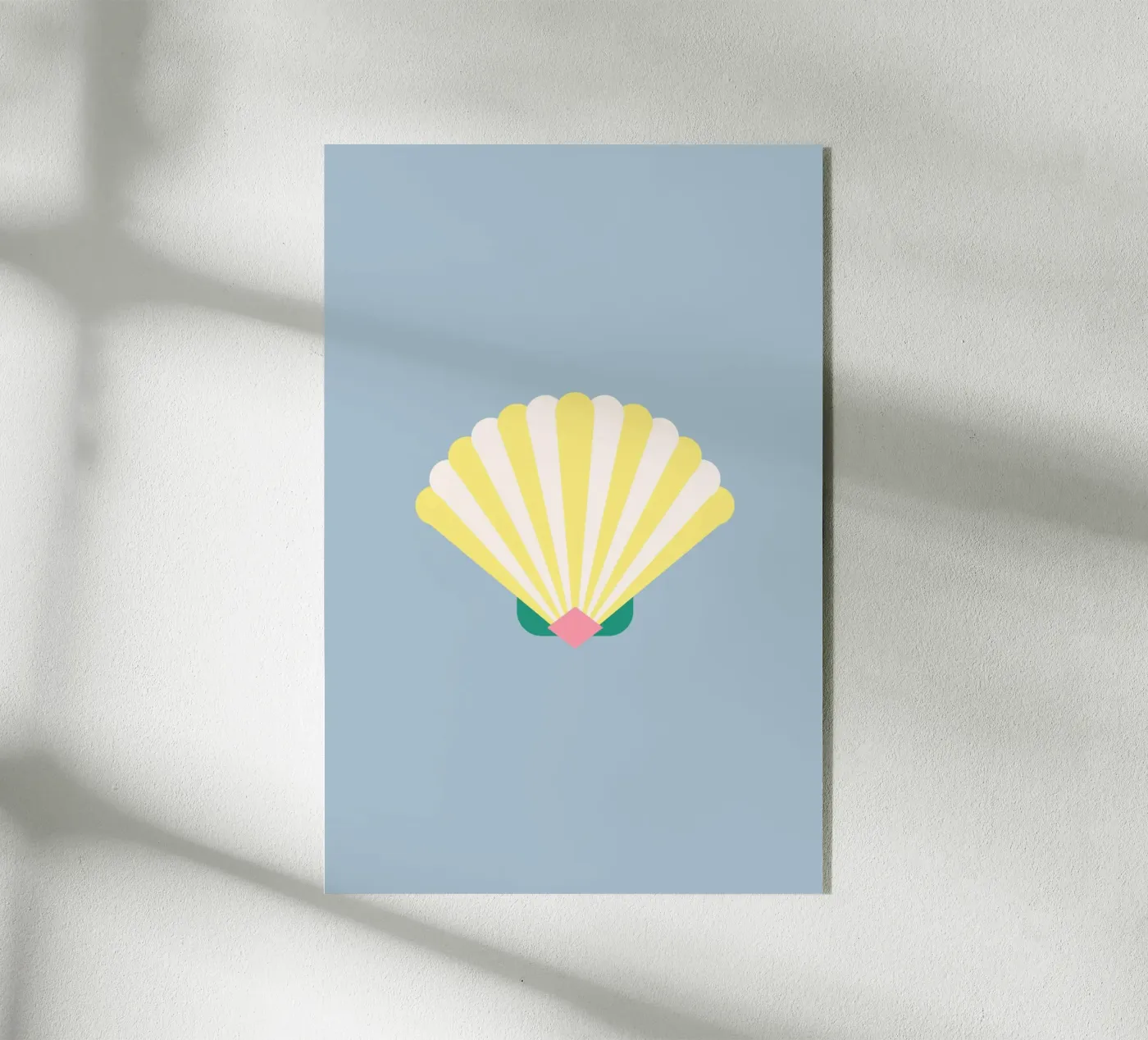 Shell Blue plexiglas de janamossmann