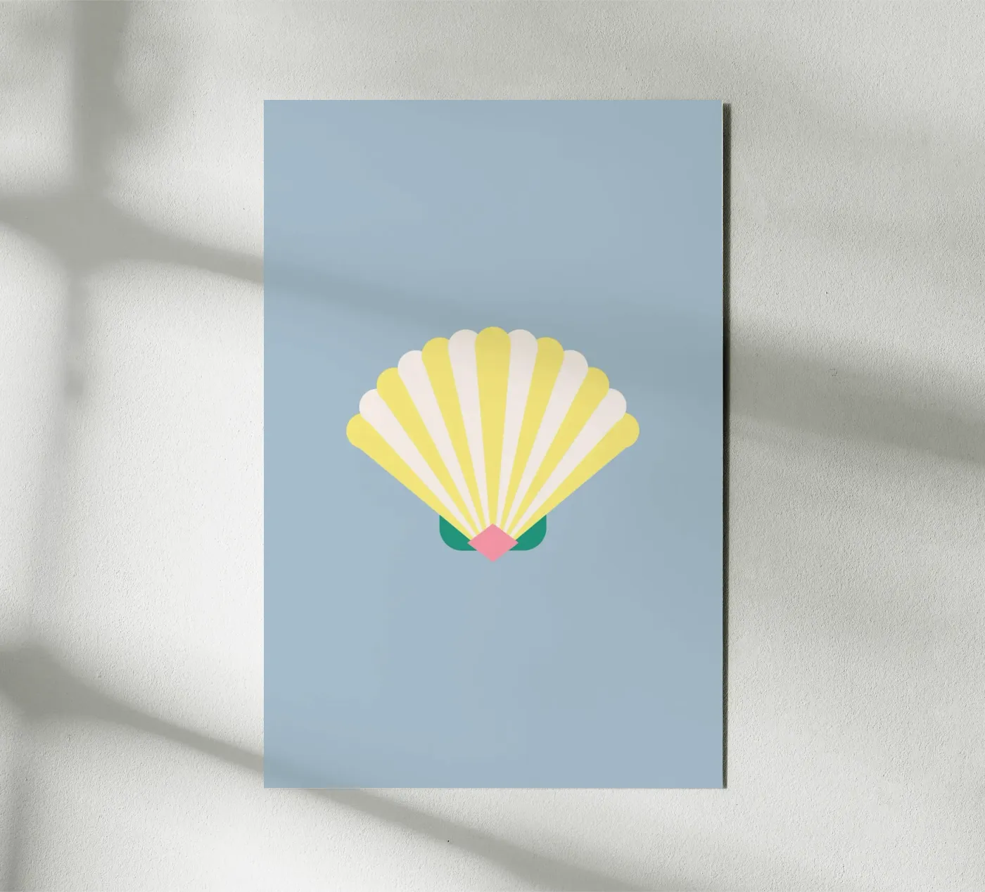 Shell Blue forex plate by janamossmann