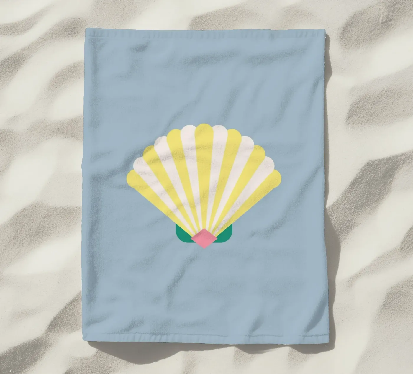 Shell Blue telo mare da janamossmann