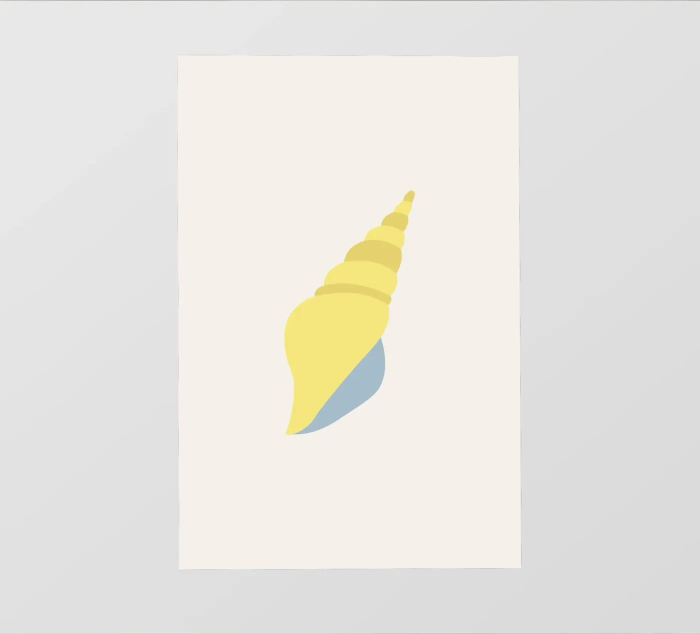 Cone Shell fotobehang van janamossmann