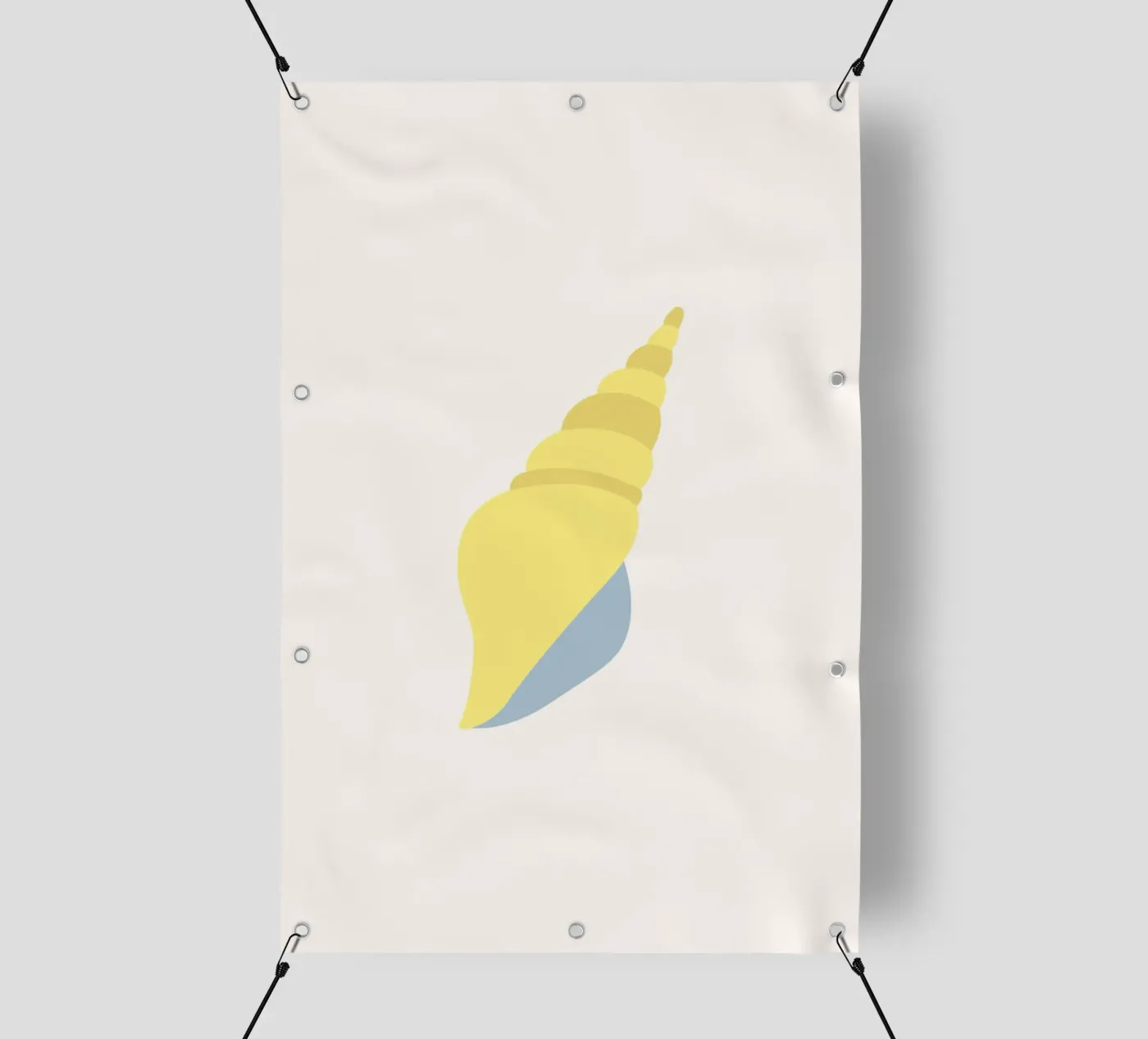 Cone Shell PVC Plane von janamossmann