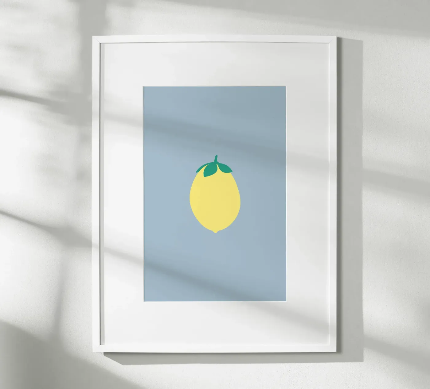 Lemon poster van janamossmann
