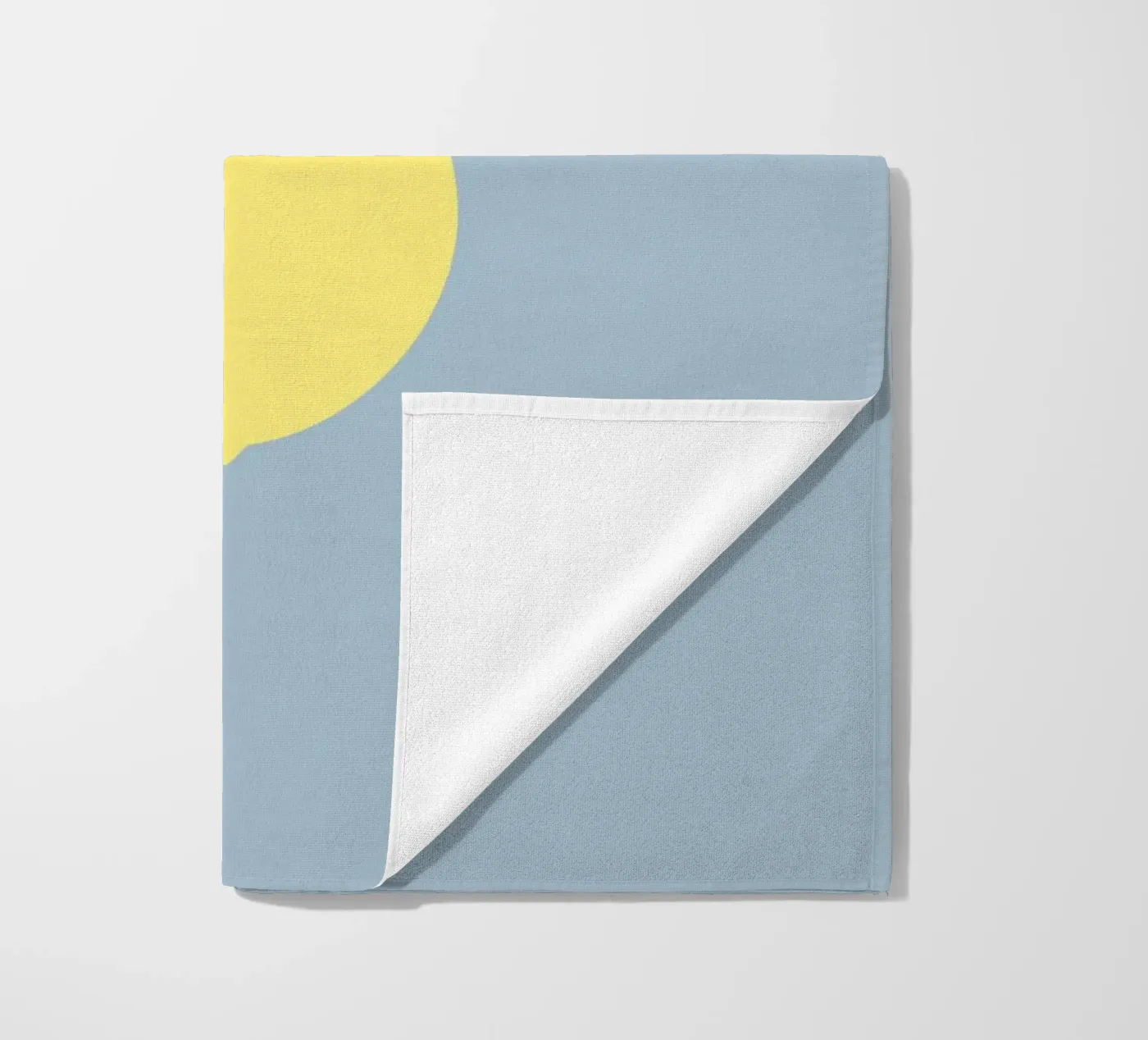 Lemon beach towel by janamossmann