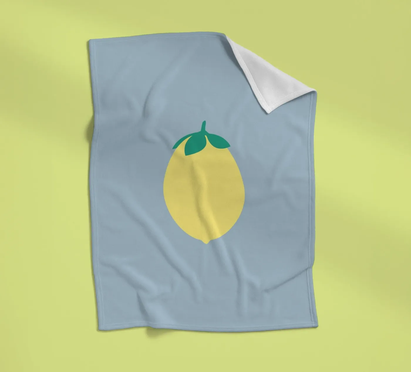 Lemon Fleecedecke von janamossmann