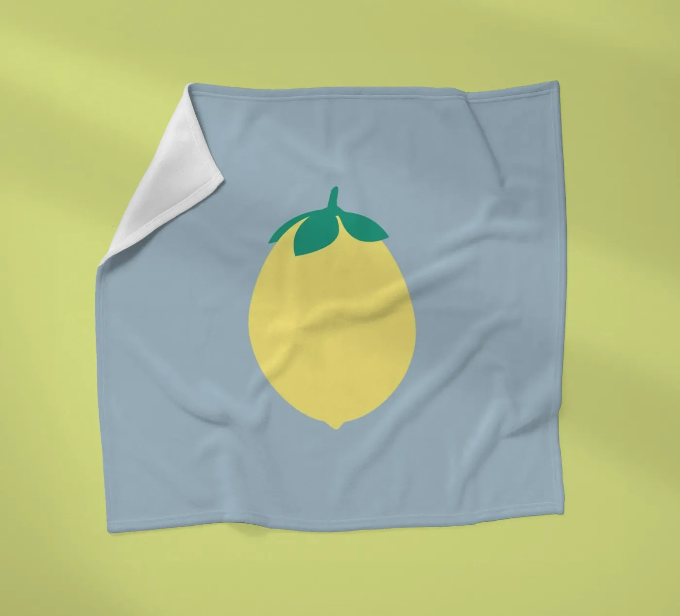 Lemon Fleecedecke von janamossmann