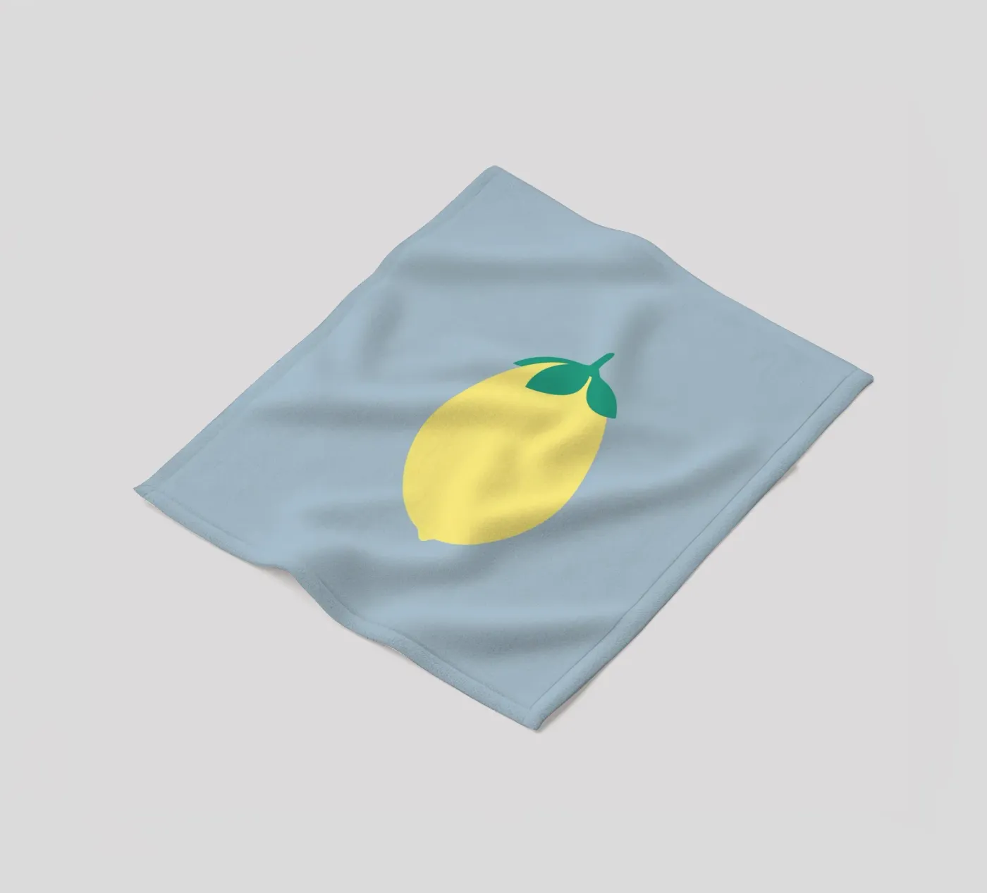 Lemon Fleecedecke von janamossmann
