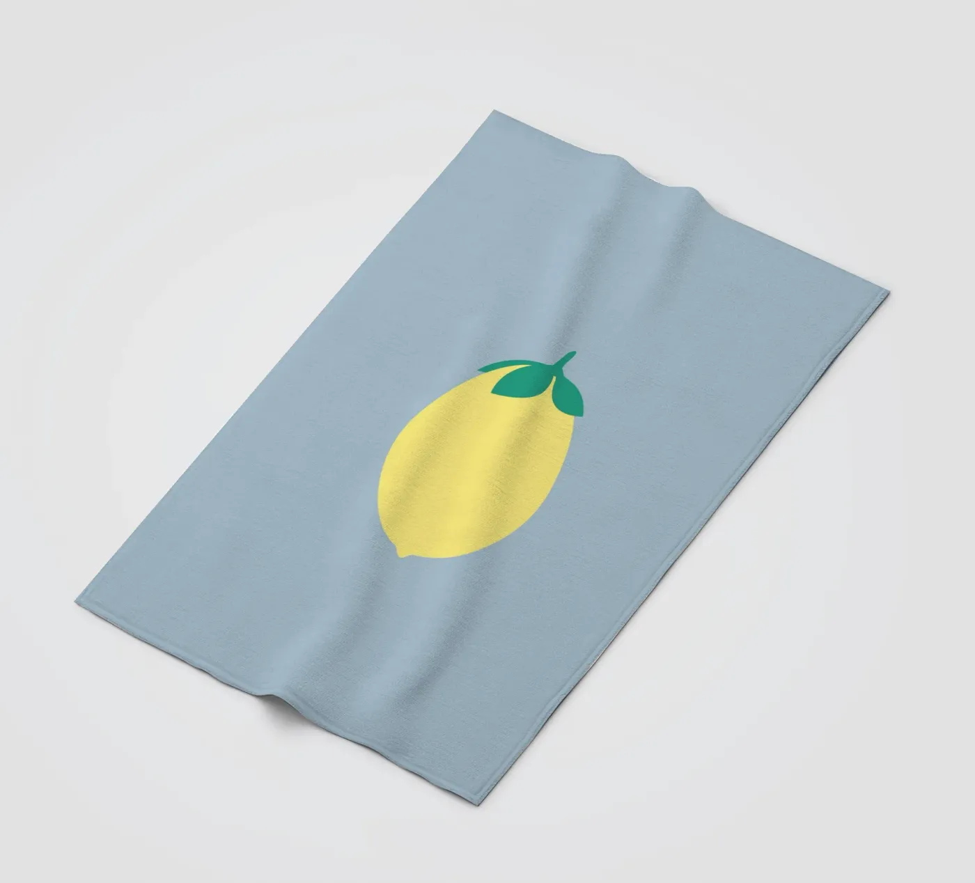 Lemon Fleecedecke von janamossmann