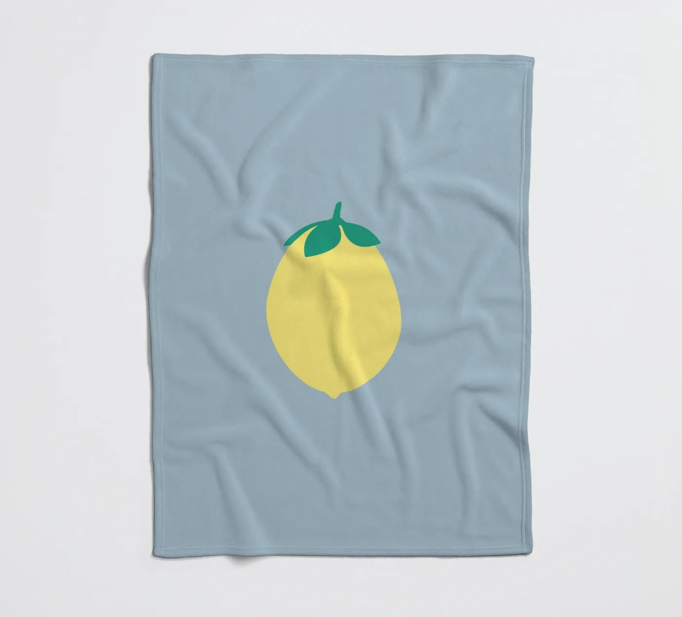 Lemon Fleecedecke von janamossmann