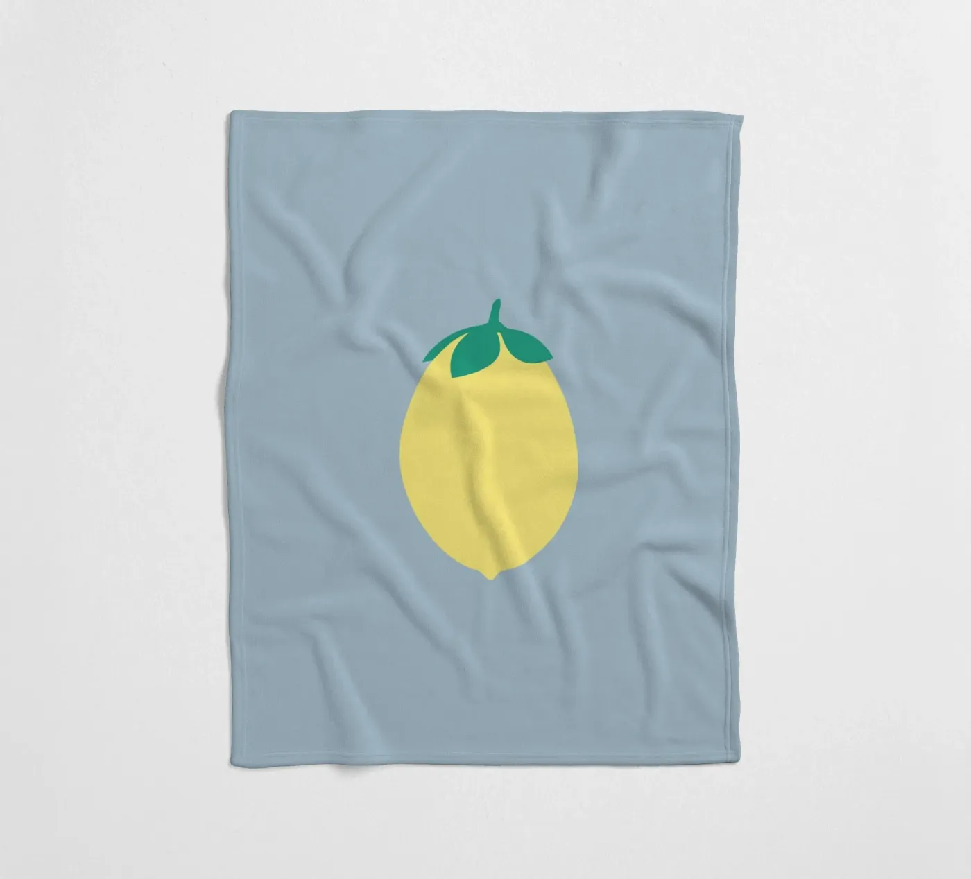 Lemon Fleecedecke von janamossmann