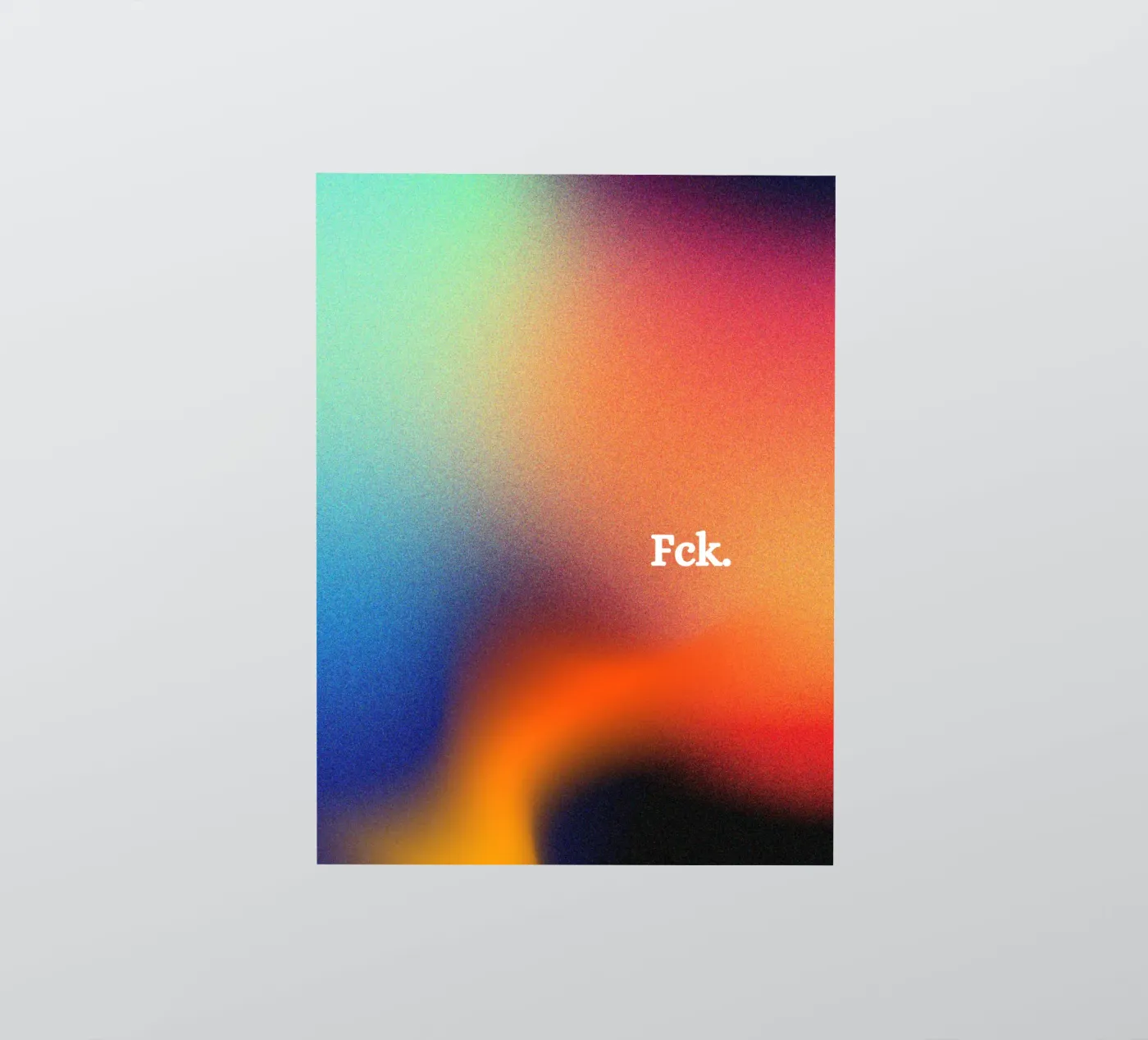fck. sticker van Niki