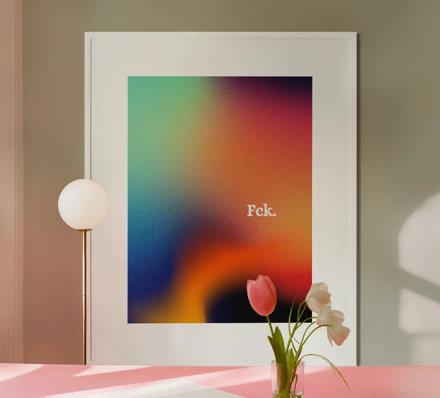 fck. Poster von Niki