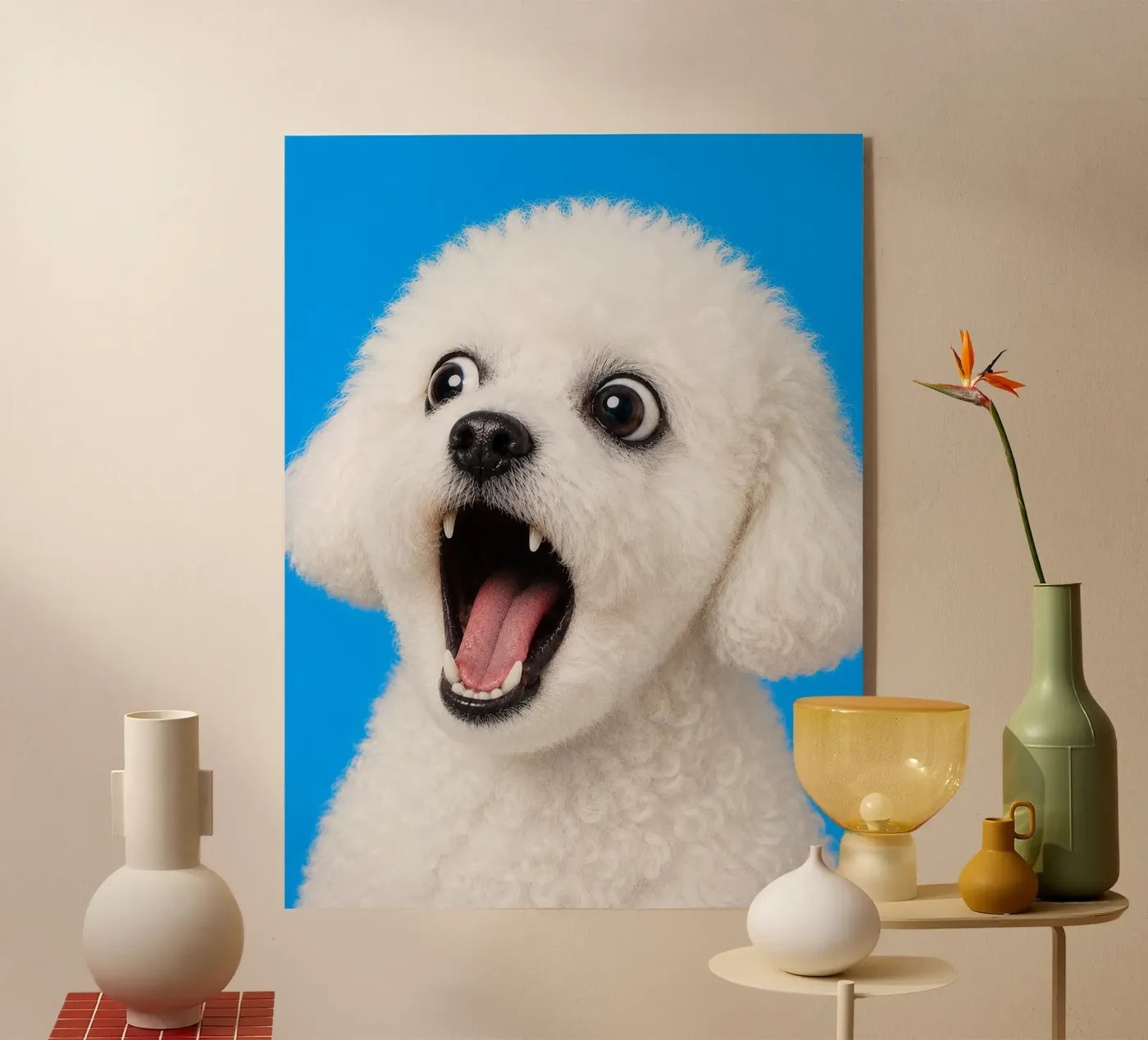 Hundefutter! Acryl-Glas von Tamsen Design