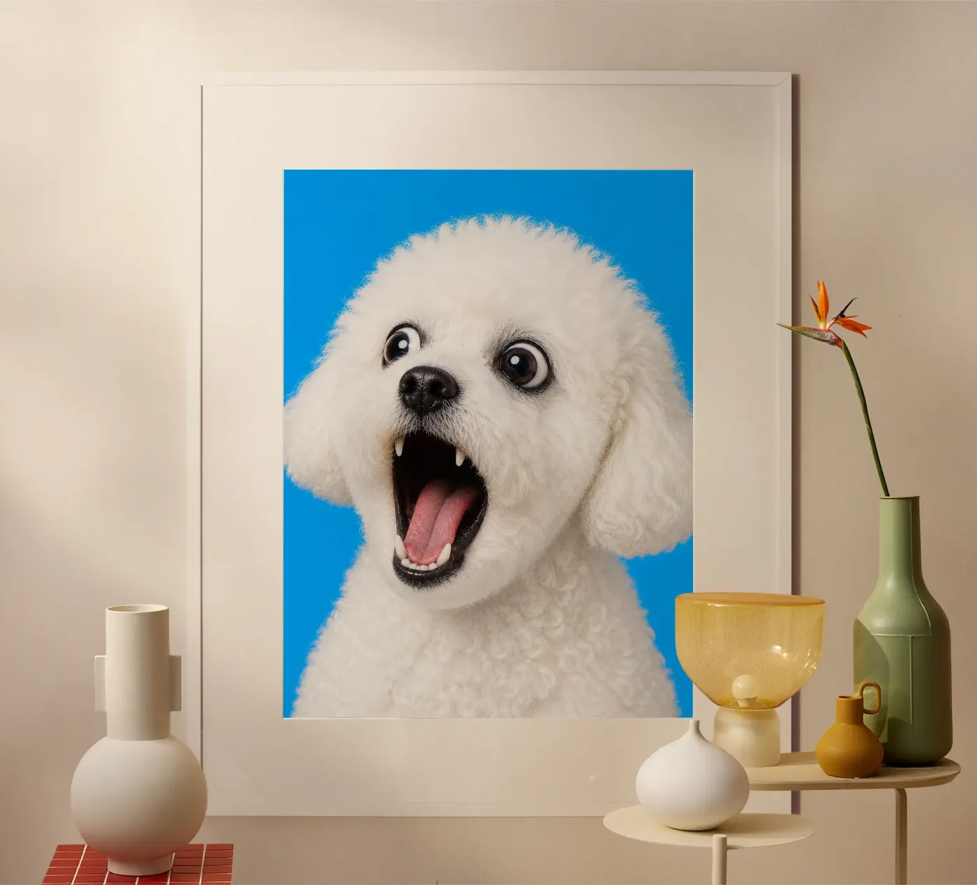 Hundefutter! Poster von Tamsen Design