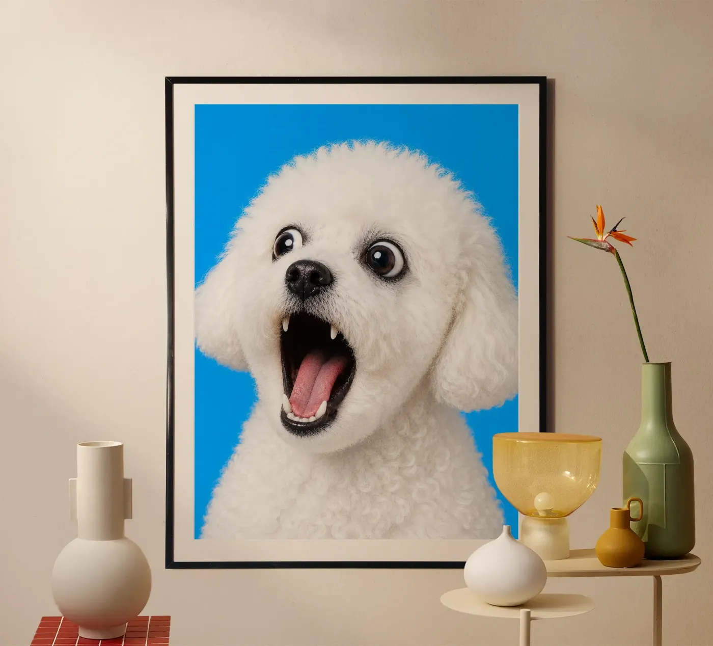 Hundefutter! Poster von Tamsen Design