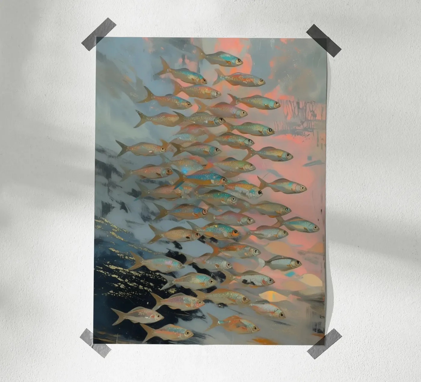 Small Fish poster da kat