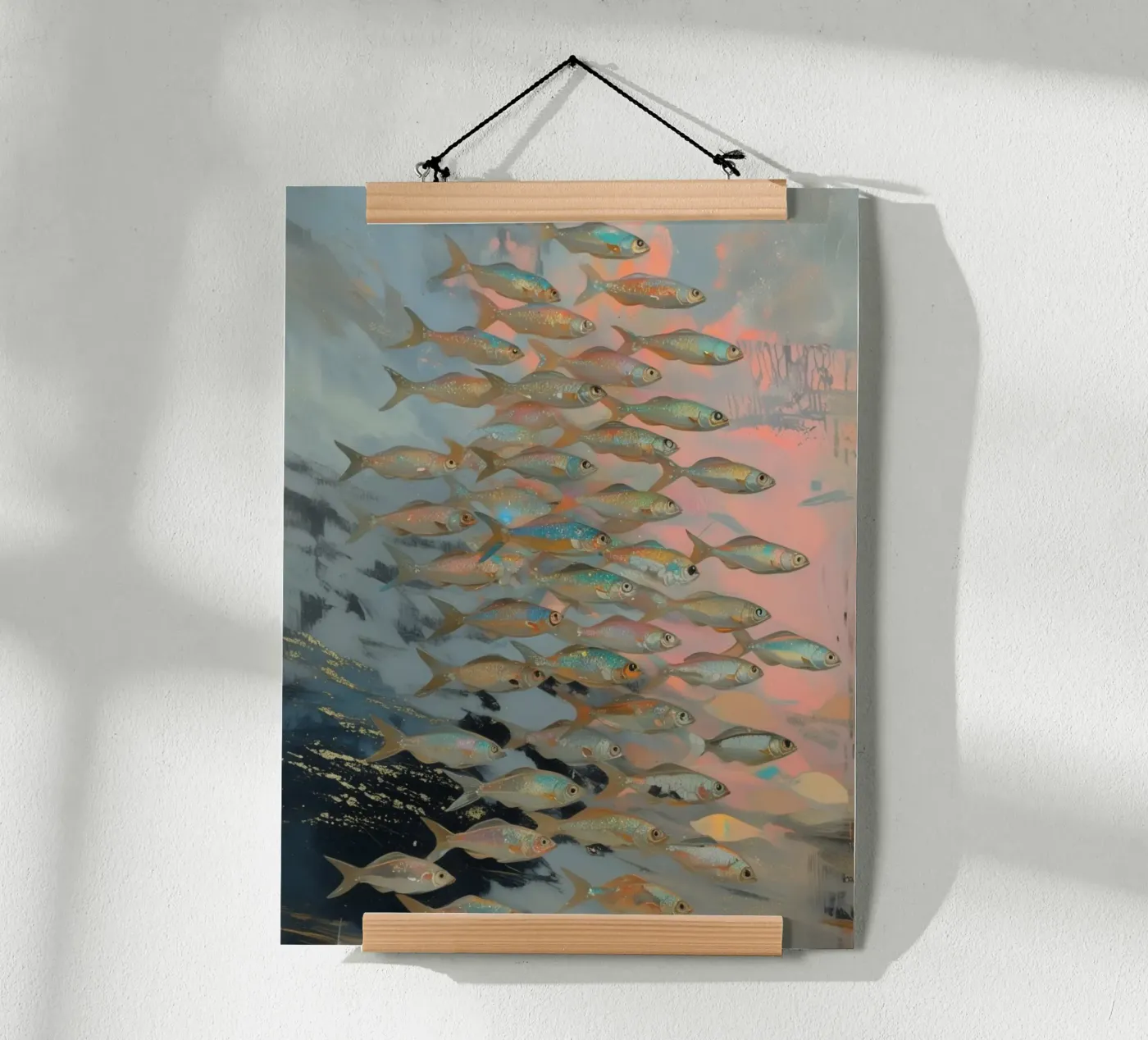 Small Fish poster da kat