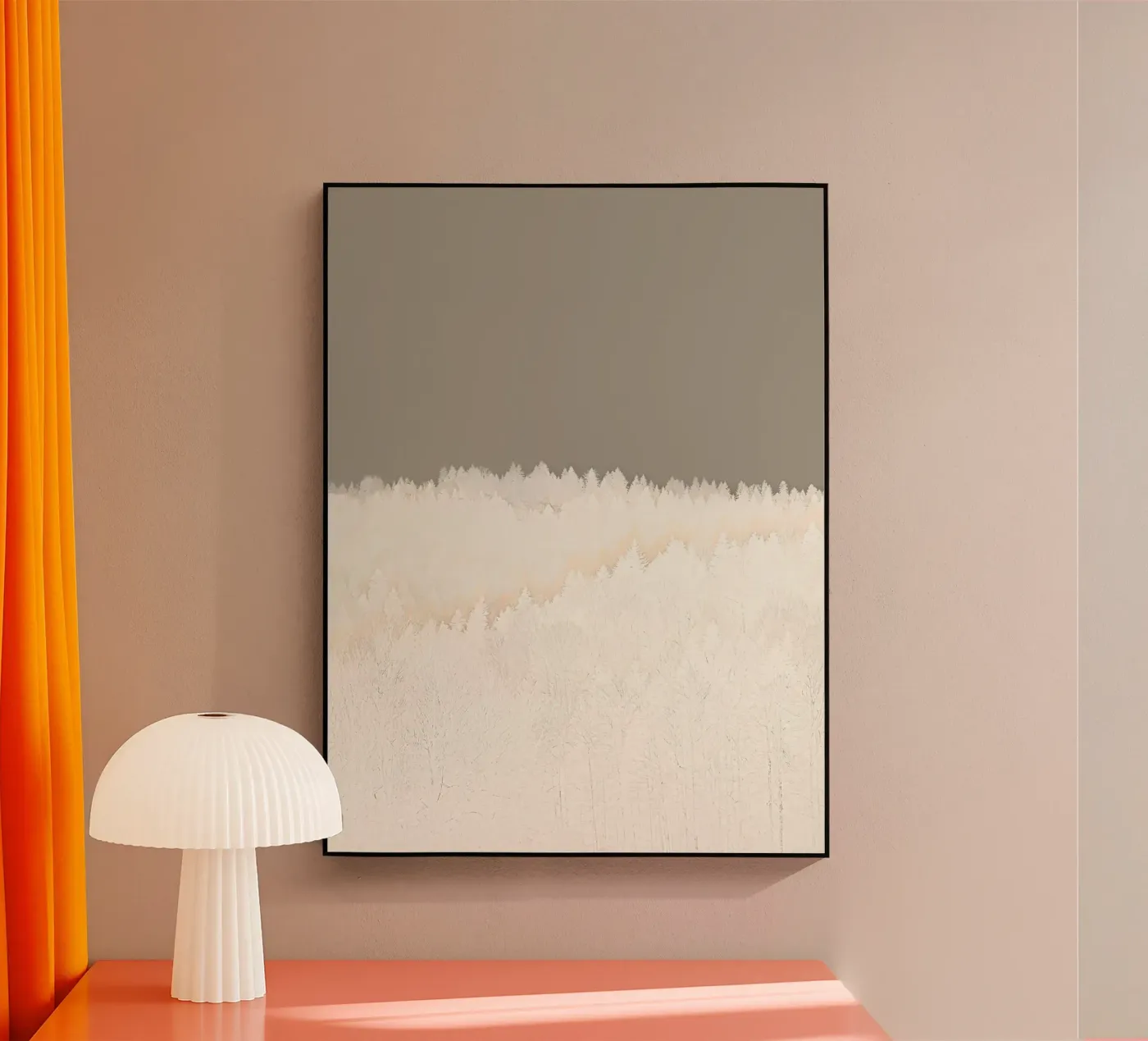 Pale Forest Abstract plexiglas de menega sabidussi | moods