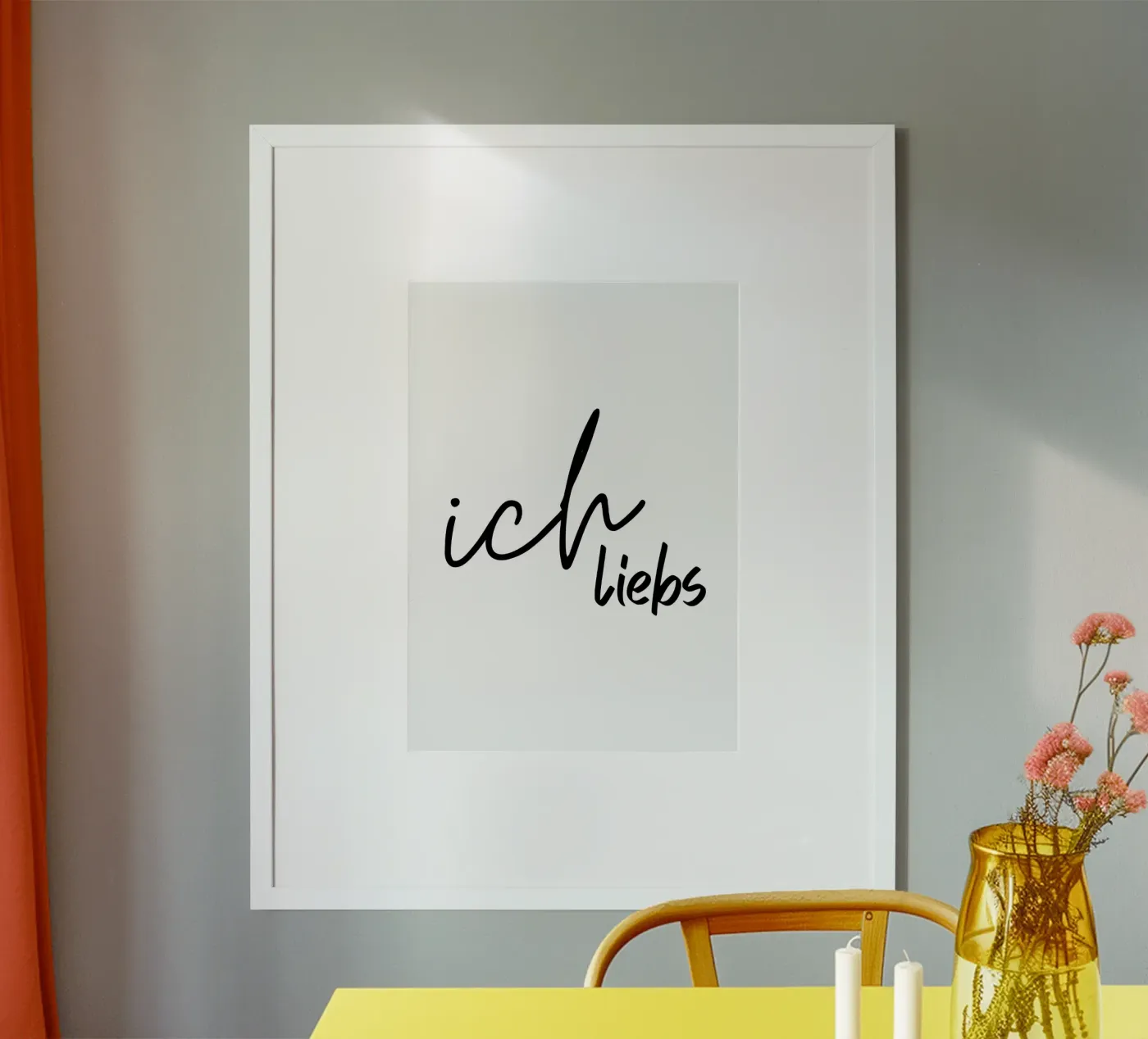 ich liebs poster da STUDIO Wunderwerk