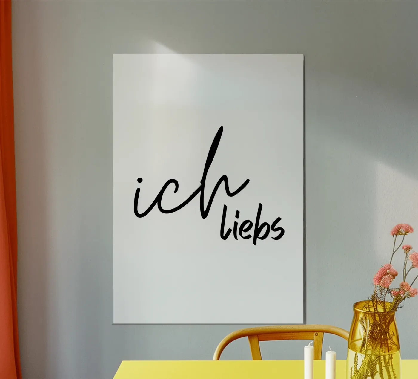 ich liebs poster da STUDIO Wunderwerk