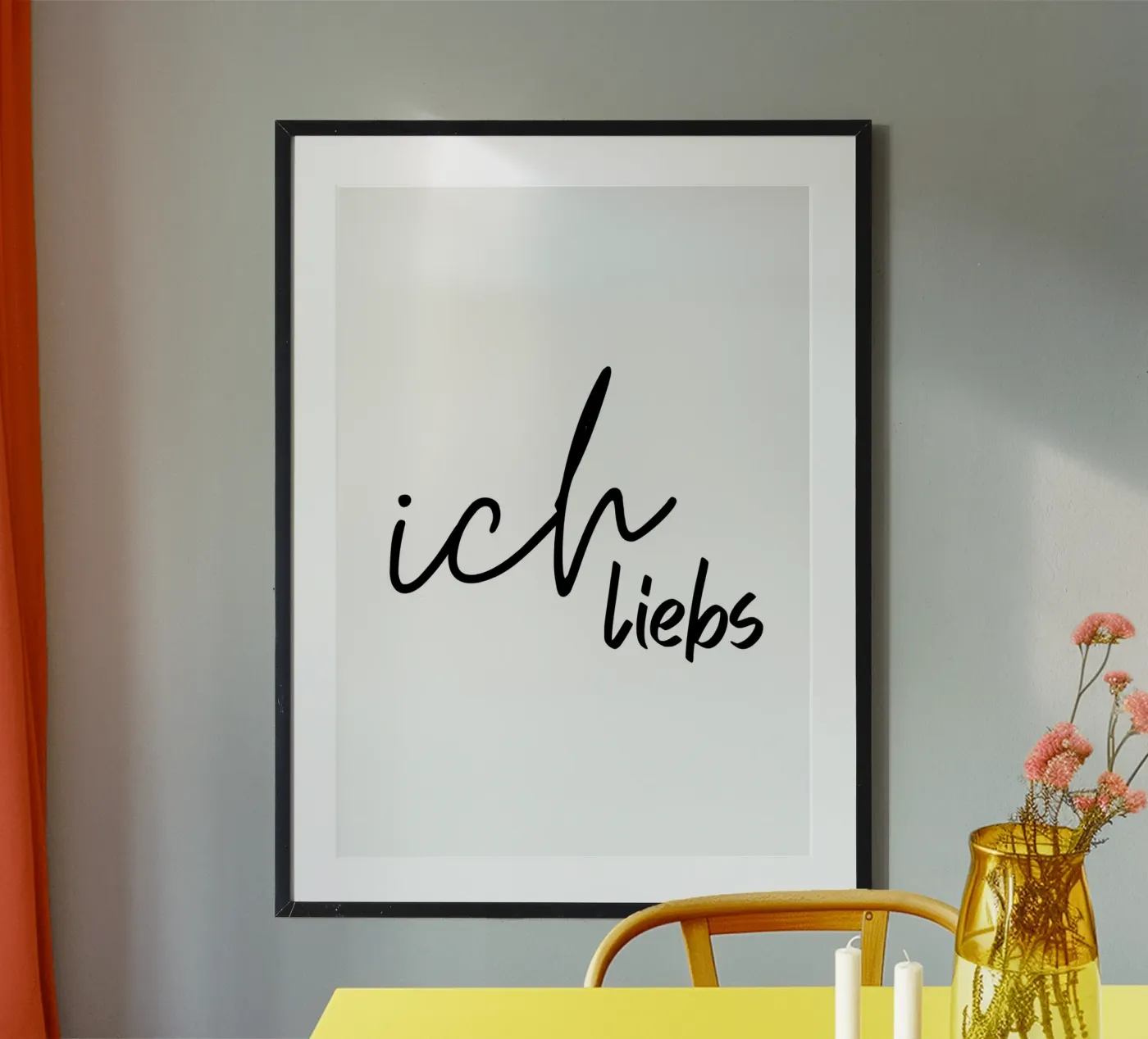 ich liebs poster da STUDIO Wunderwerk