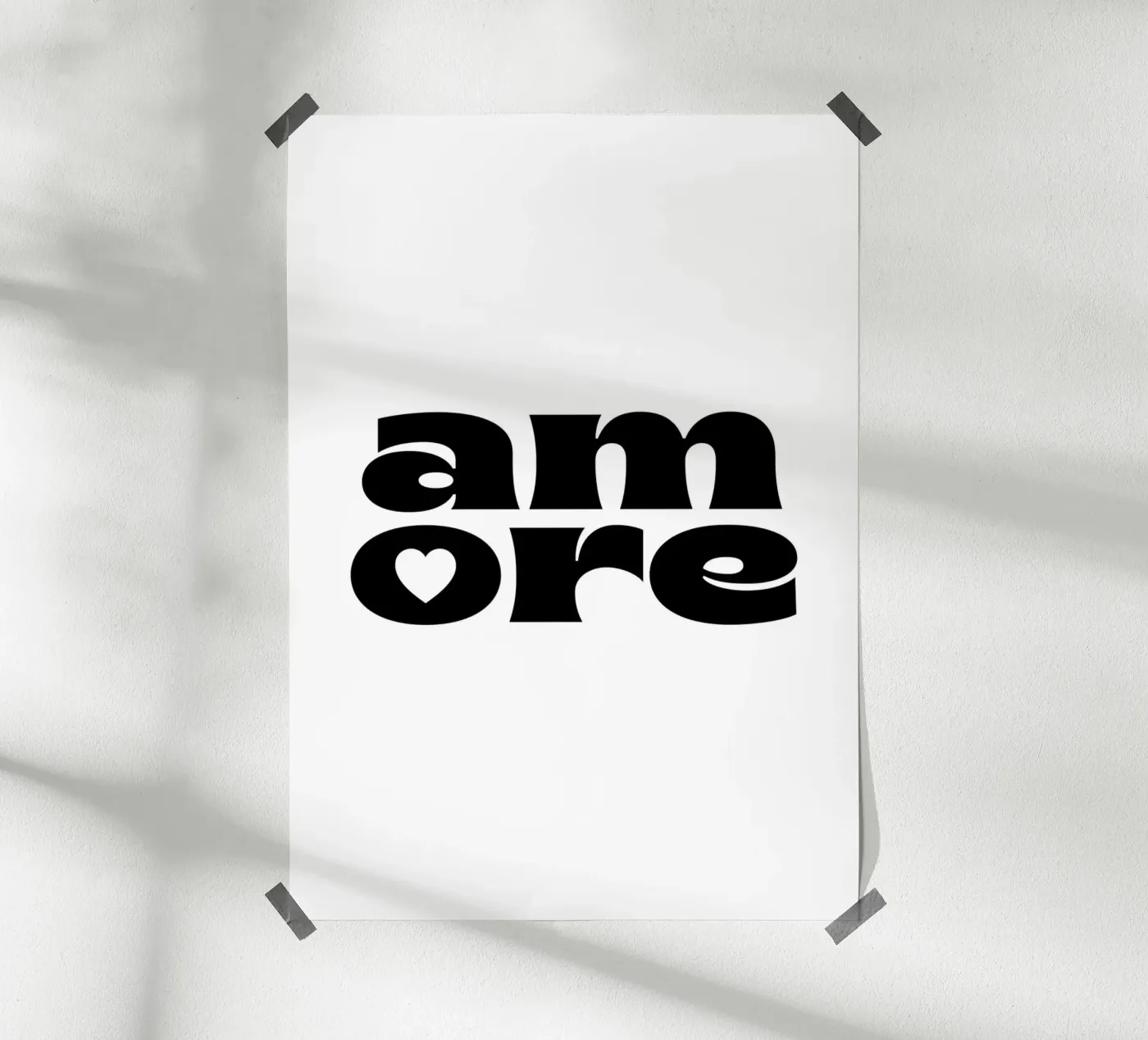 amore poster van STUDIO Wunderwerk
