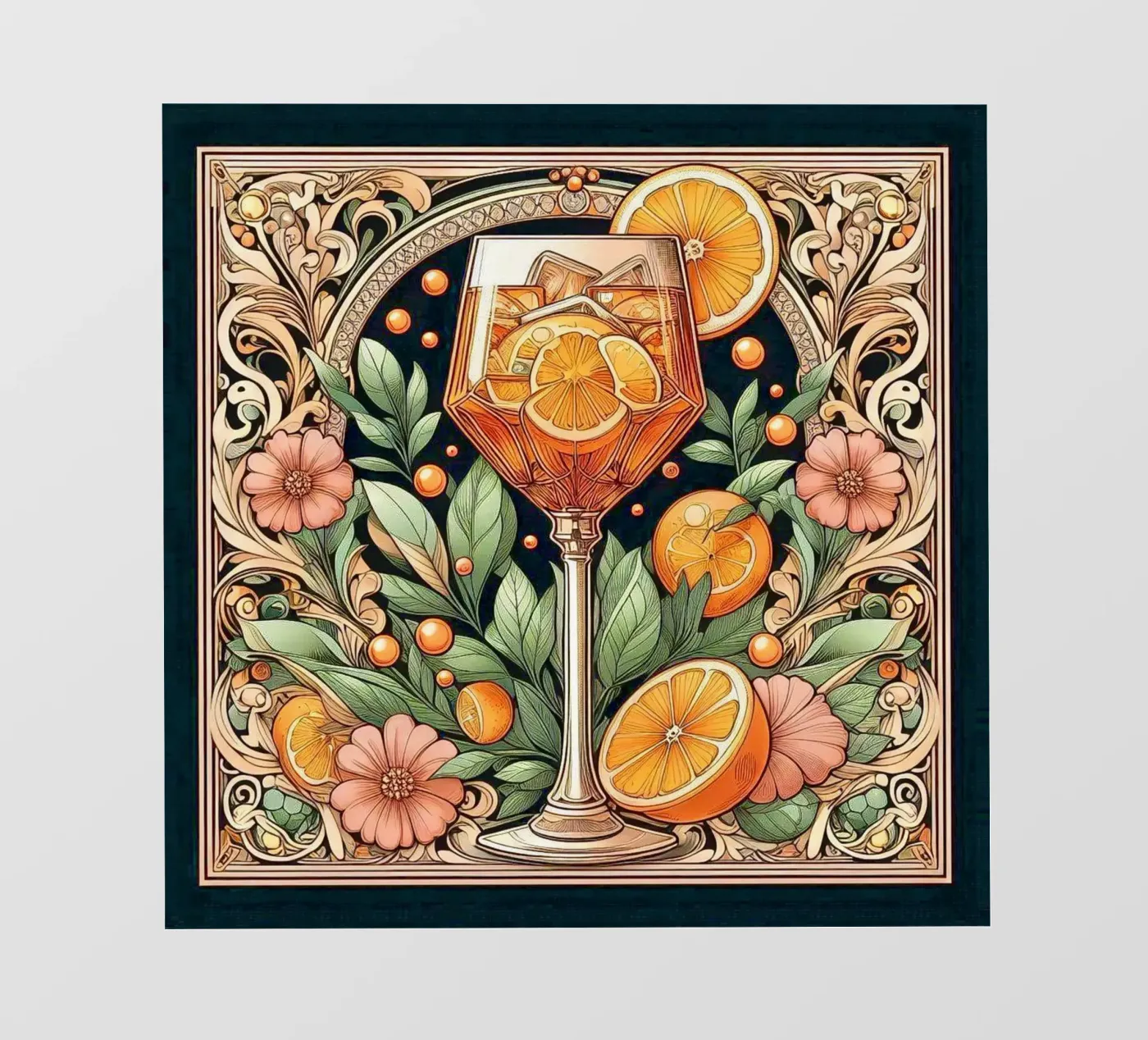 Aperitivo pellicola backlit da Art-Nouveau-Dsg
