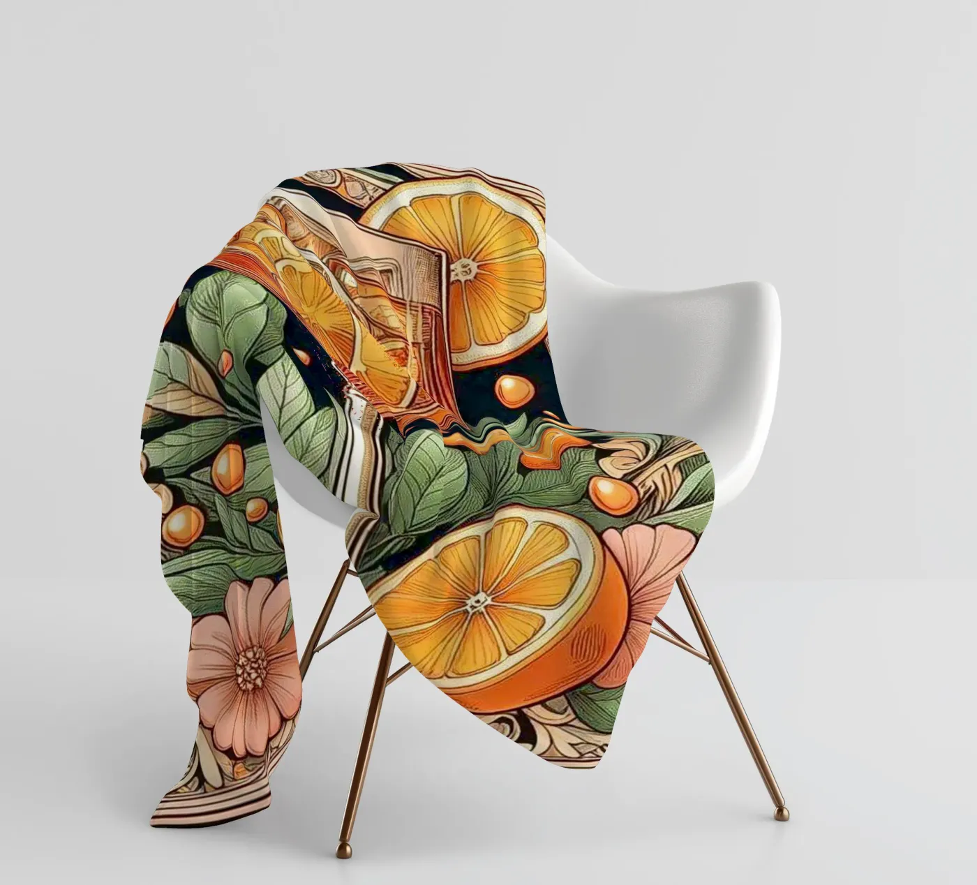 Aperitivo Fleecedecke von Art-Nouveau-Dsg