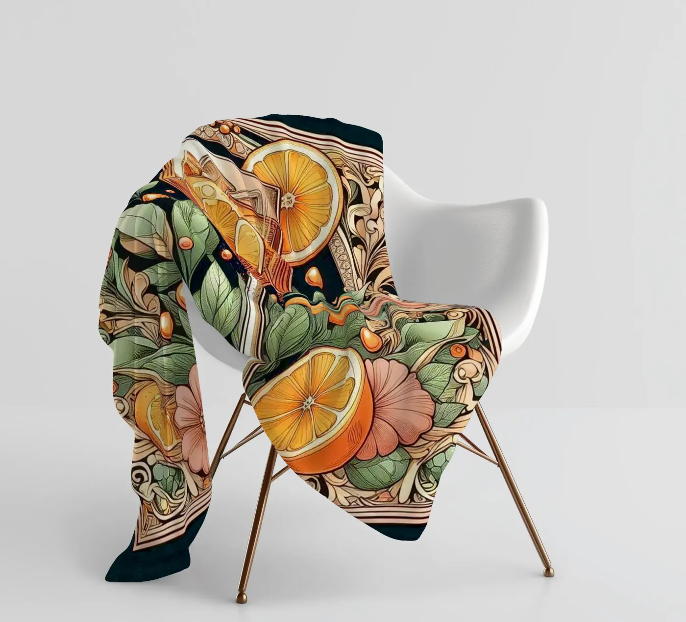 Aperitivo Fleecedecke von Art-Nouveau-Dsg