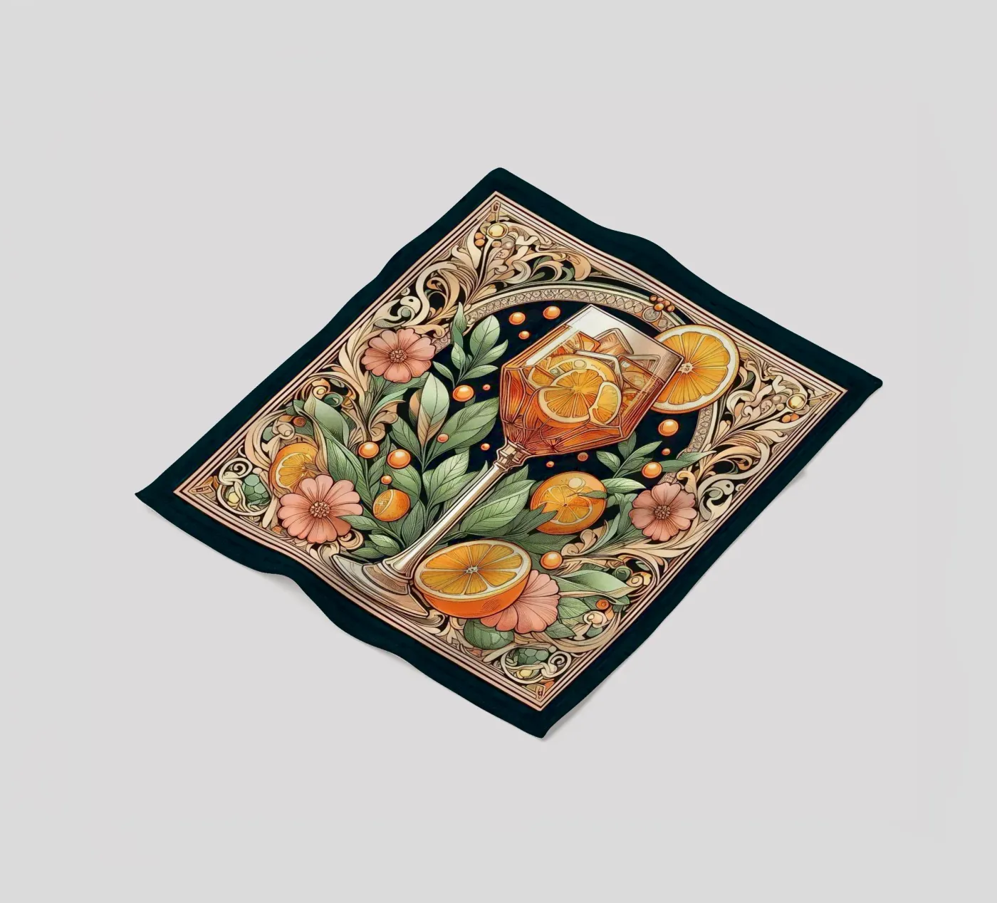 Aperitivo Fleecedecke von Art-Nouveau-Dsg