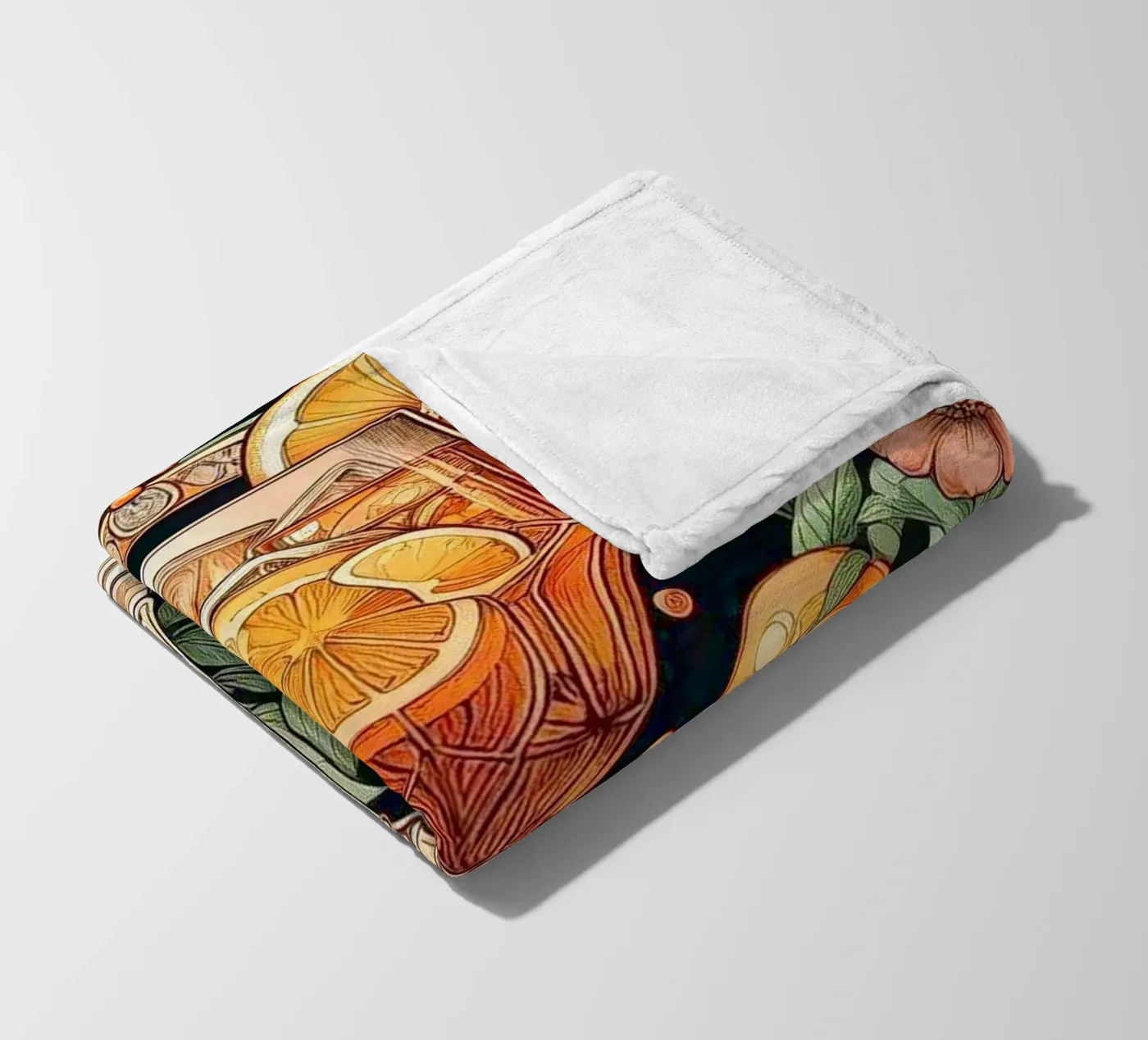 Aperitivo Fleecedecke von Art-Nouveau-Dsg