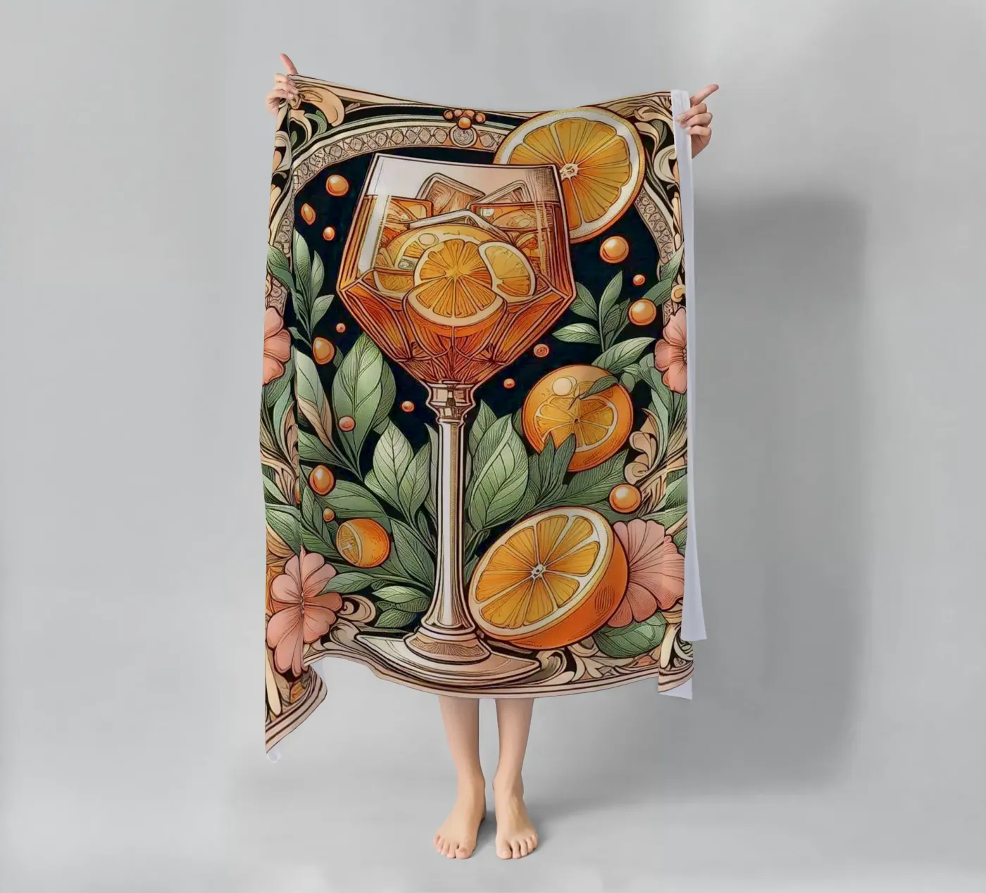 Aperitivo telo mare da Art-Nouveau-Dsg