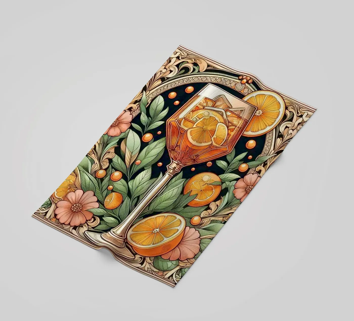 Aperitivo telo mare da Art-Nouveau-Dsg