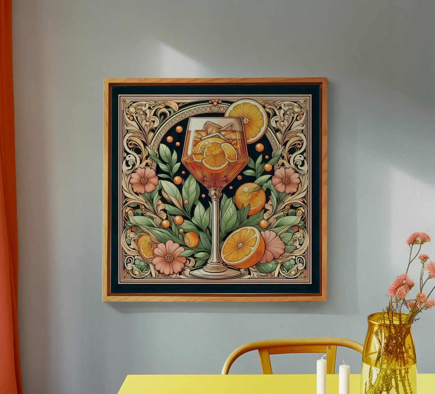 Aperitivo plexiglass da Art-Nouveau-Dsg
