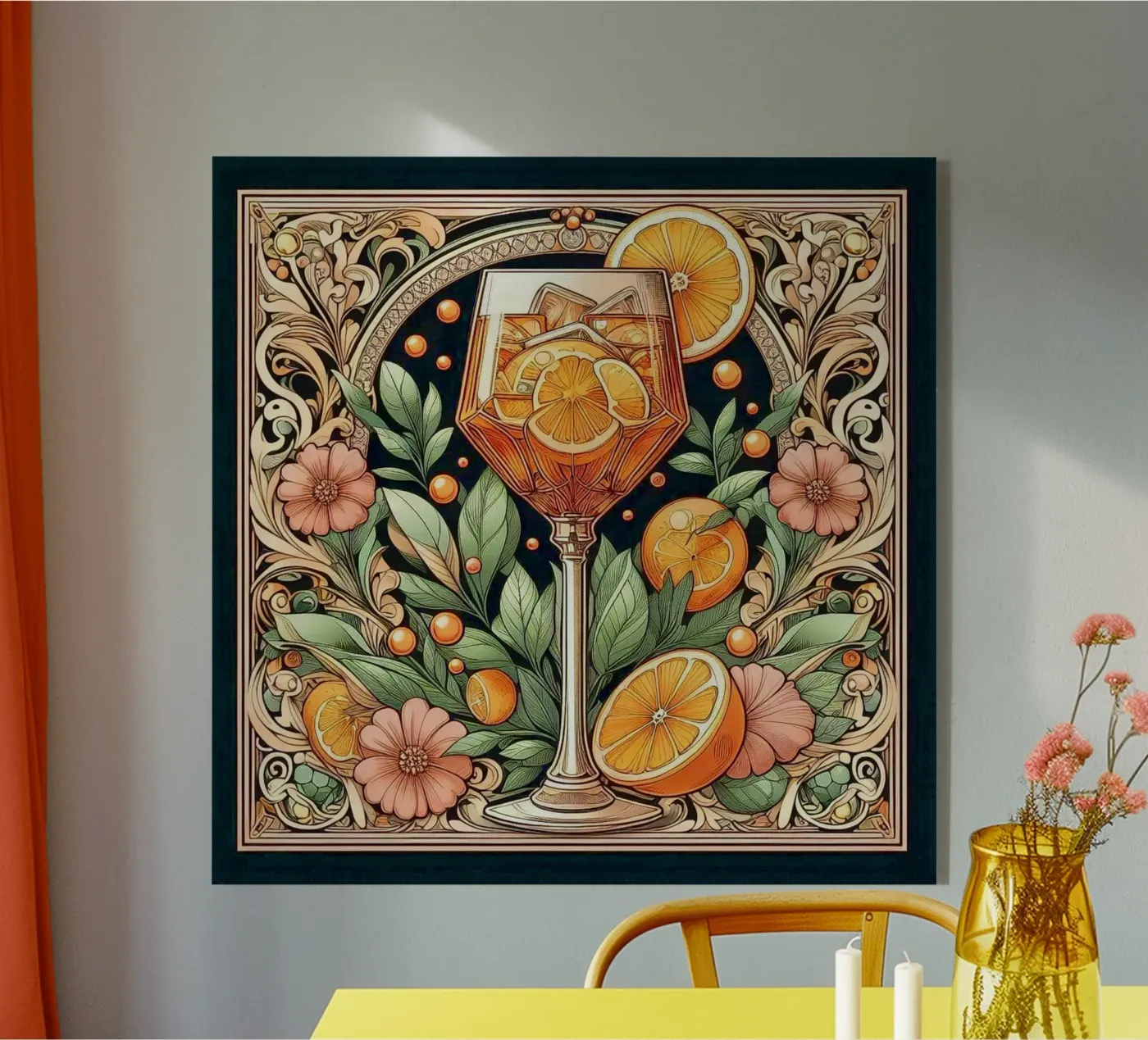 Aperitivo acryl van Art-Nouveau-Dsg