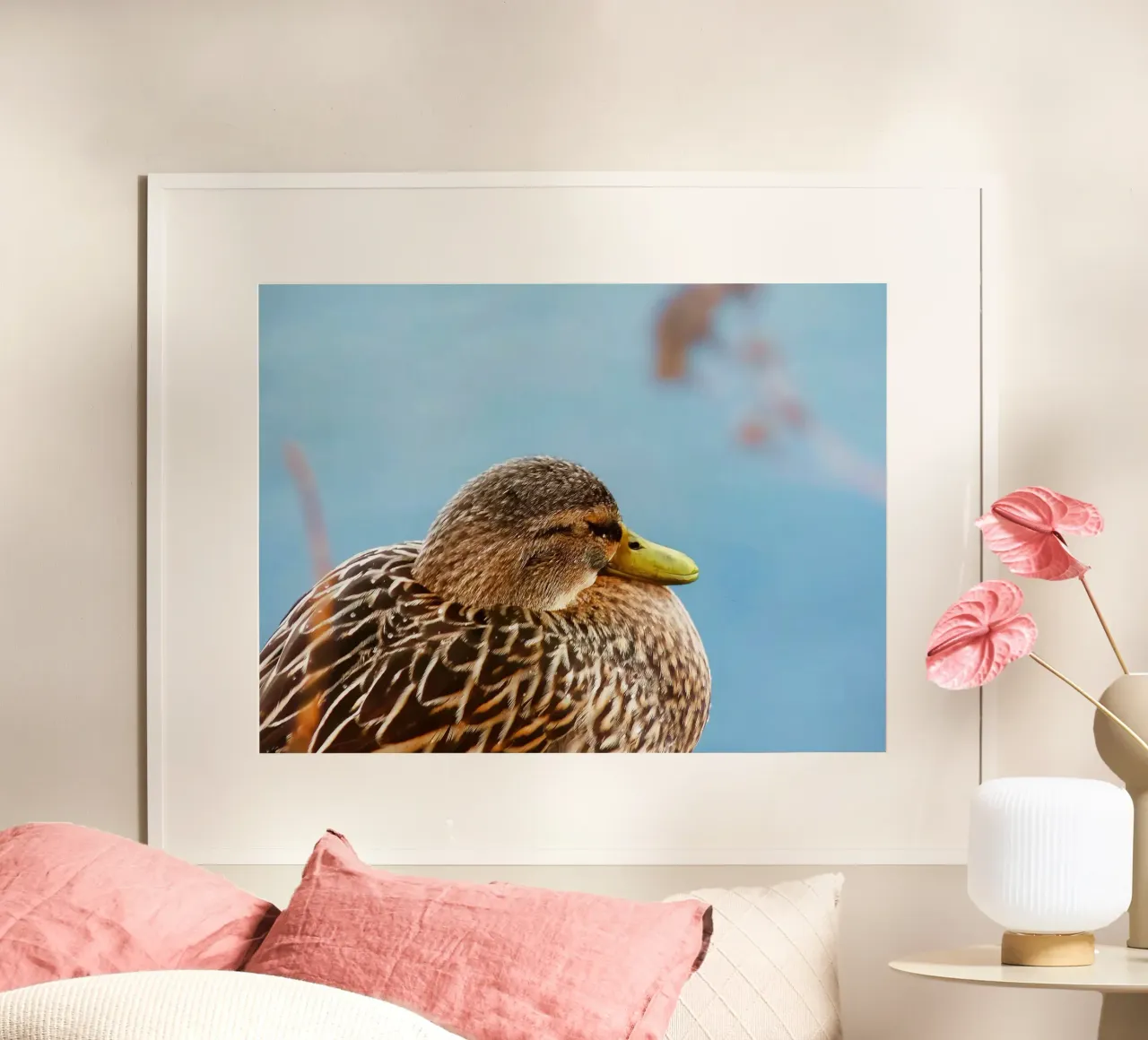 Ducks in Winter 2 | Female Poster von menega sabidussi | moods