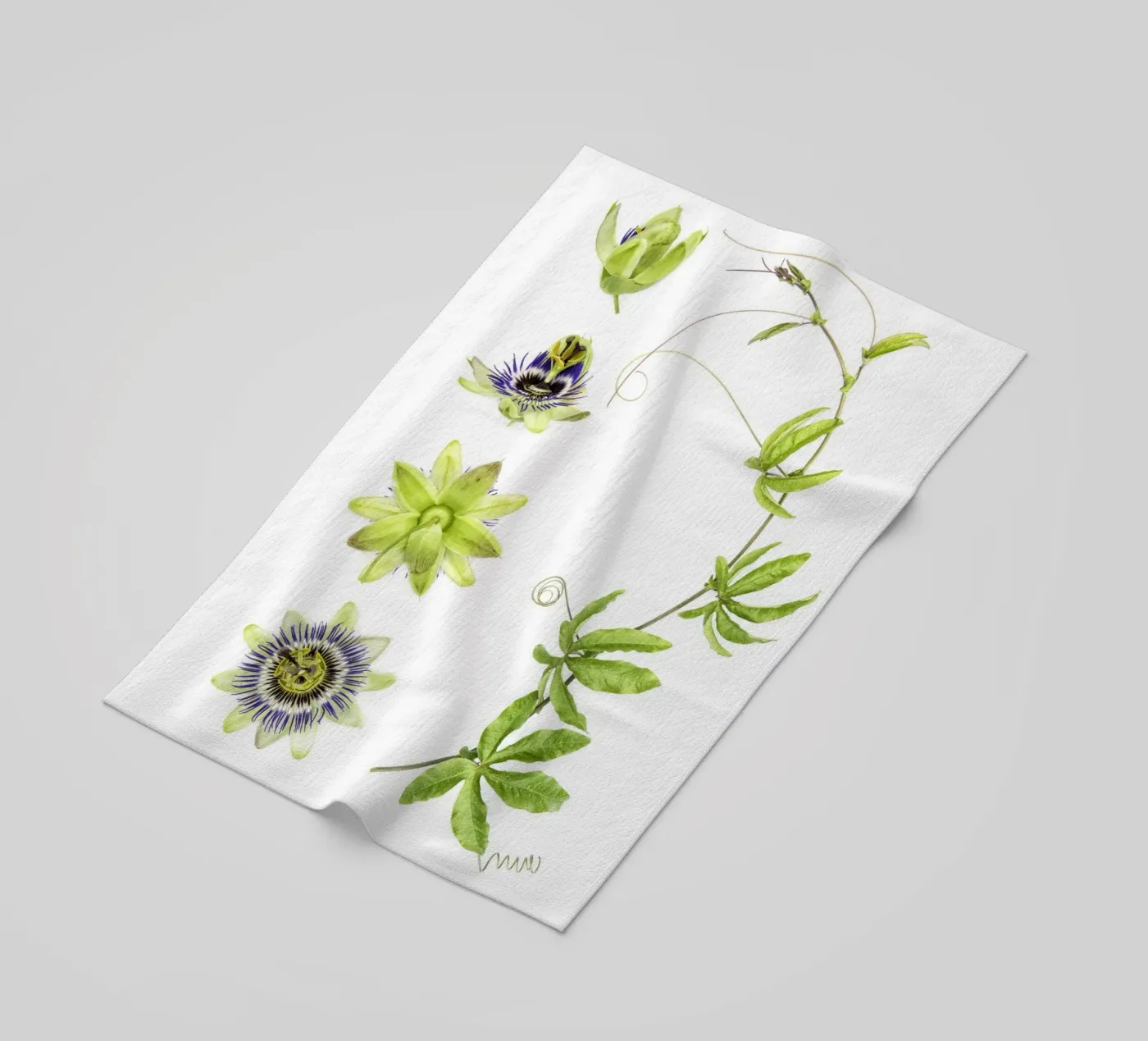 Passionflower telo mare da Curious Collections by Marielle Leenders