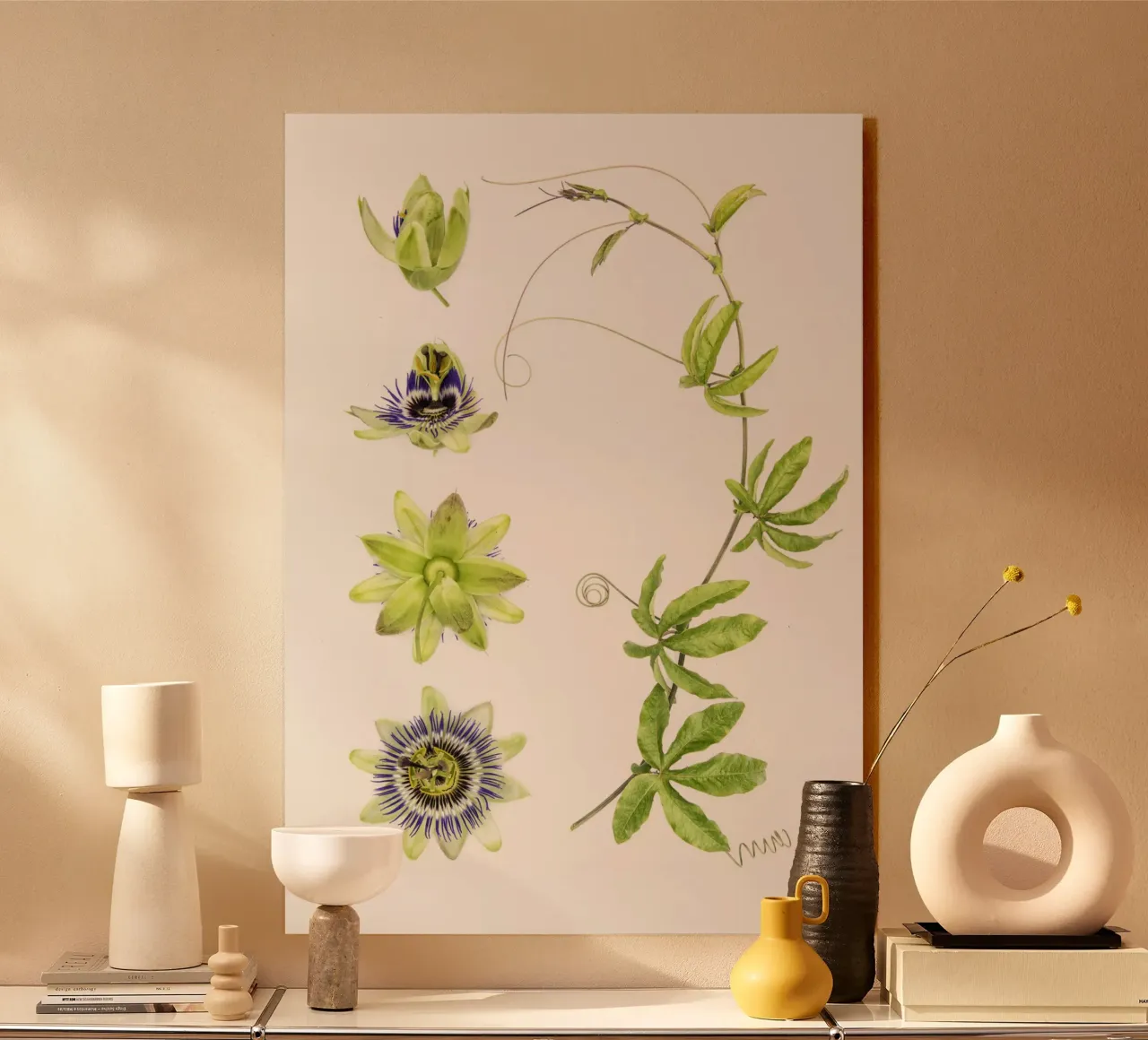 Passiflora plexiglass da Curious Collections by Marielle Leenders