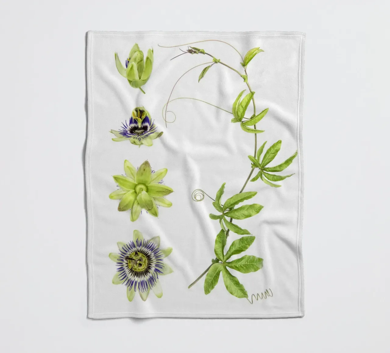 Passiflora coperta in pile da Curious Collections by Marielle Leenders