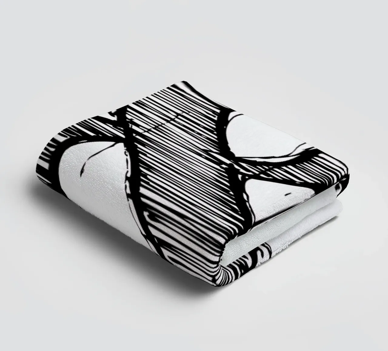 Ampersand Poster 1 towel by Naxart