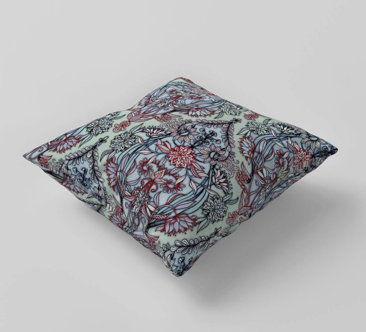 Botanical Moroccan Doodle coussin de Micklyn Le Feuvre